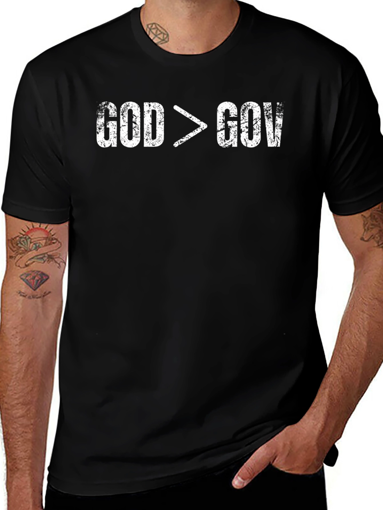 God is Greater Than Gov. T-Shirt