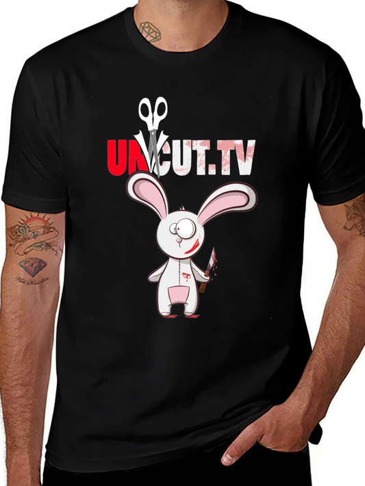 Uncut TV Creepy Bunny T-Shirt