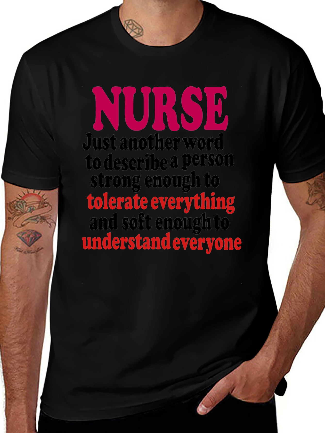 Nurse T-Shirt - Tolerate Everything Understand Everyone