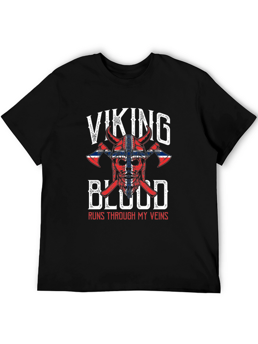 Viking Blood T-Shirt - Runs Through My Veins