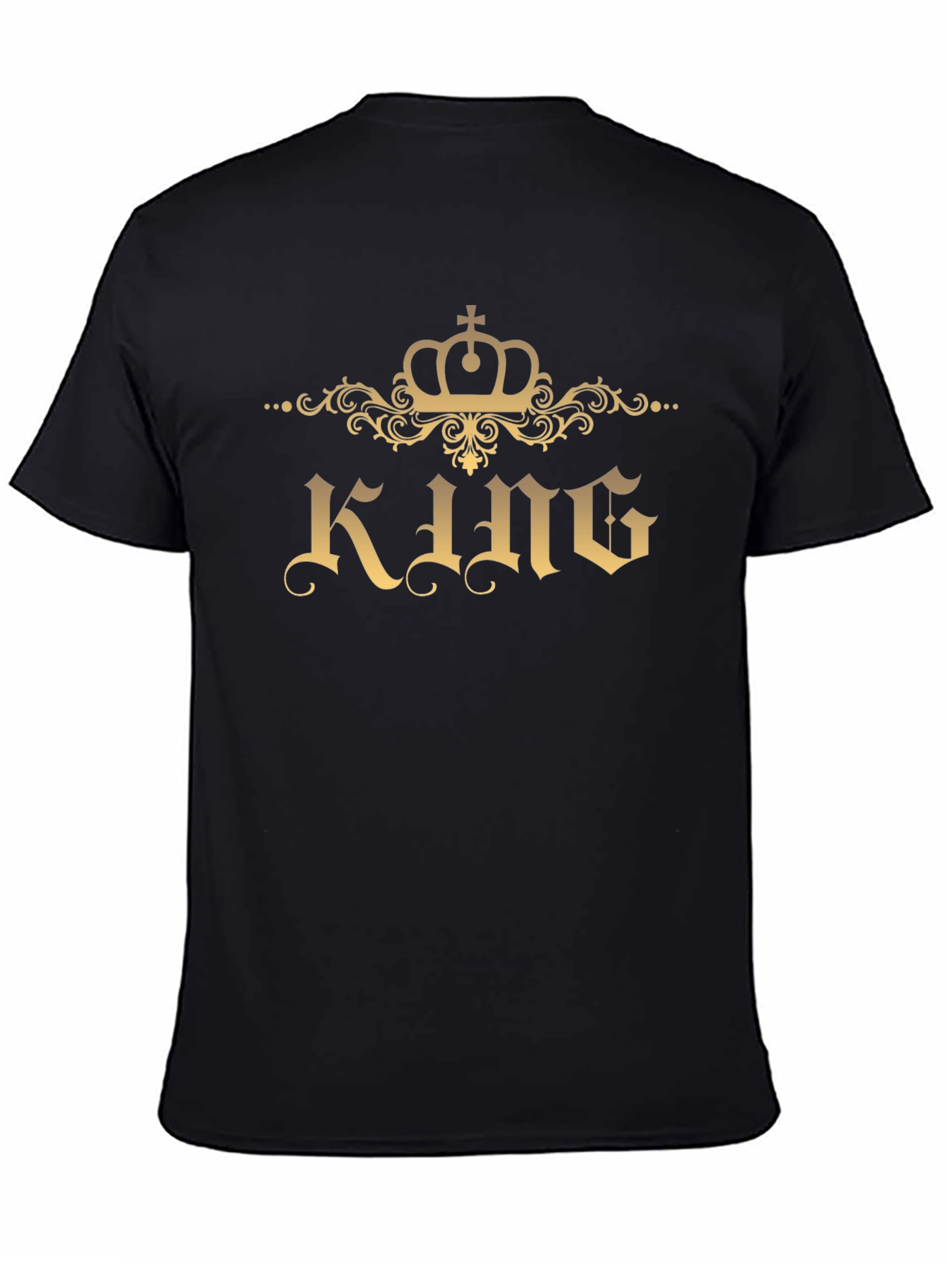 King Crown Graphic Tee - Mens Black T-Shirt