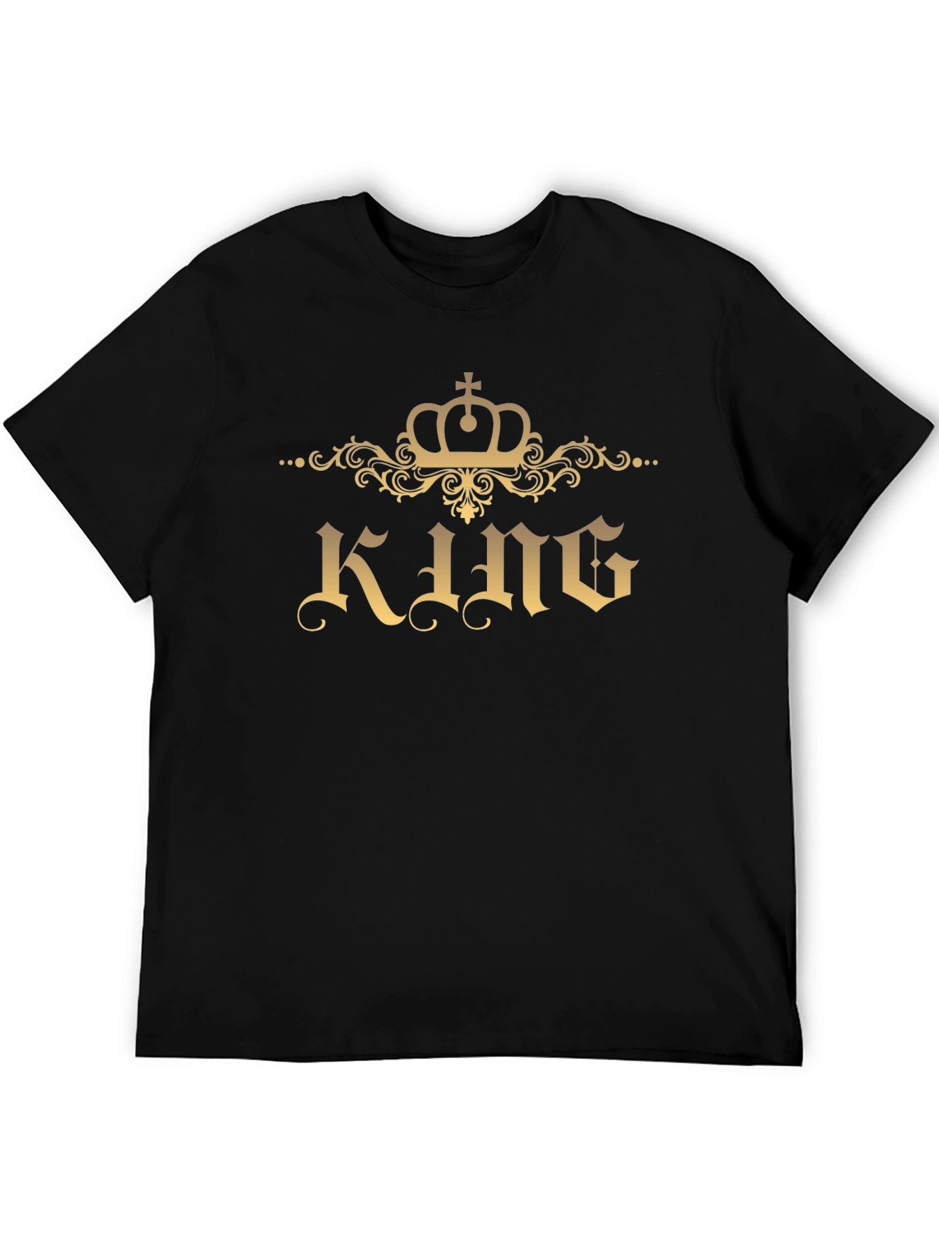 King Crown Graphic Tee - Mens Black T-Shirt