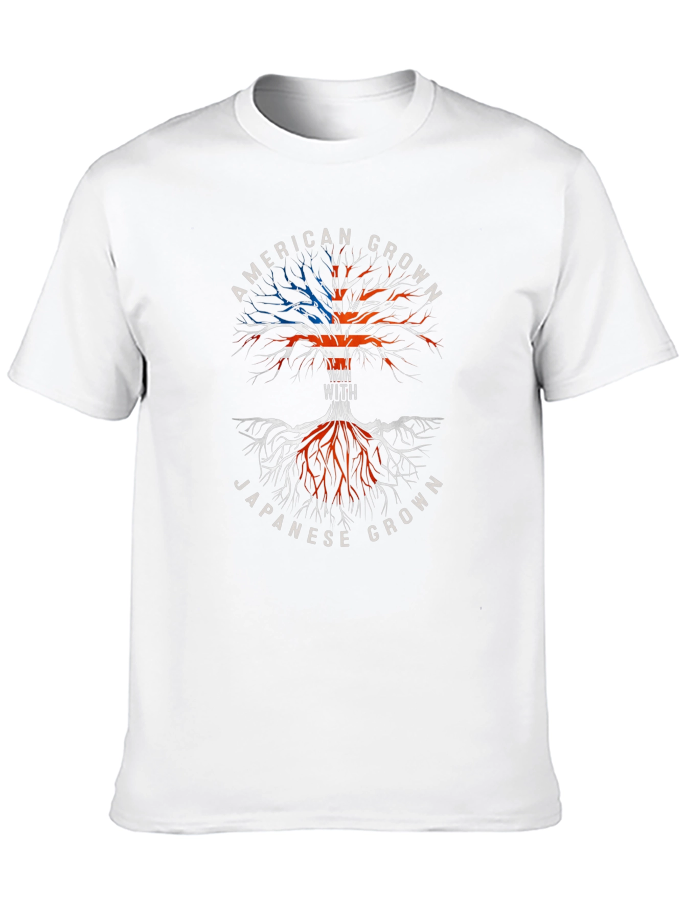 American Grown Japanese Roots Graphic T-Shirt