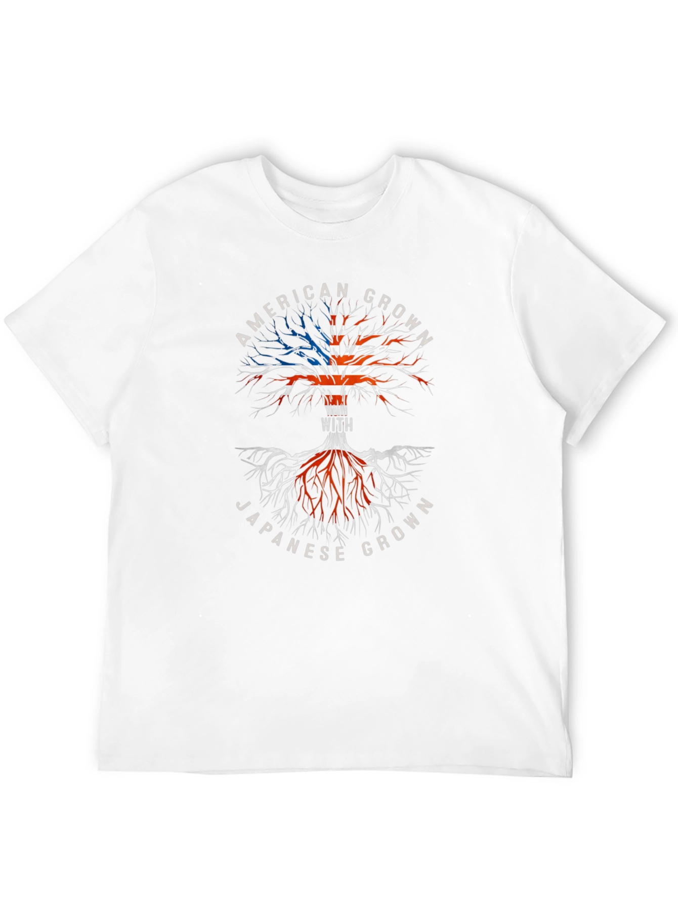 American Grown Japanese Roots Graphic T-Shirt