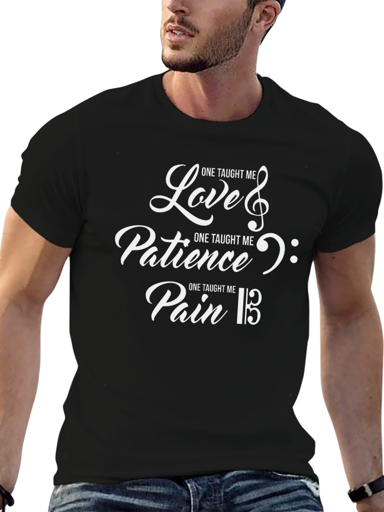 Musical T-Shirt: Love Patience Pain Tee