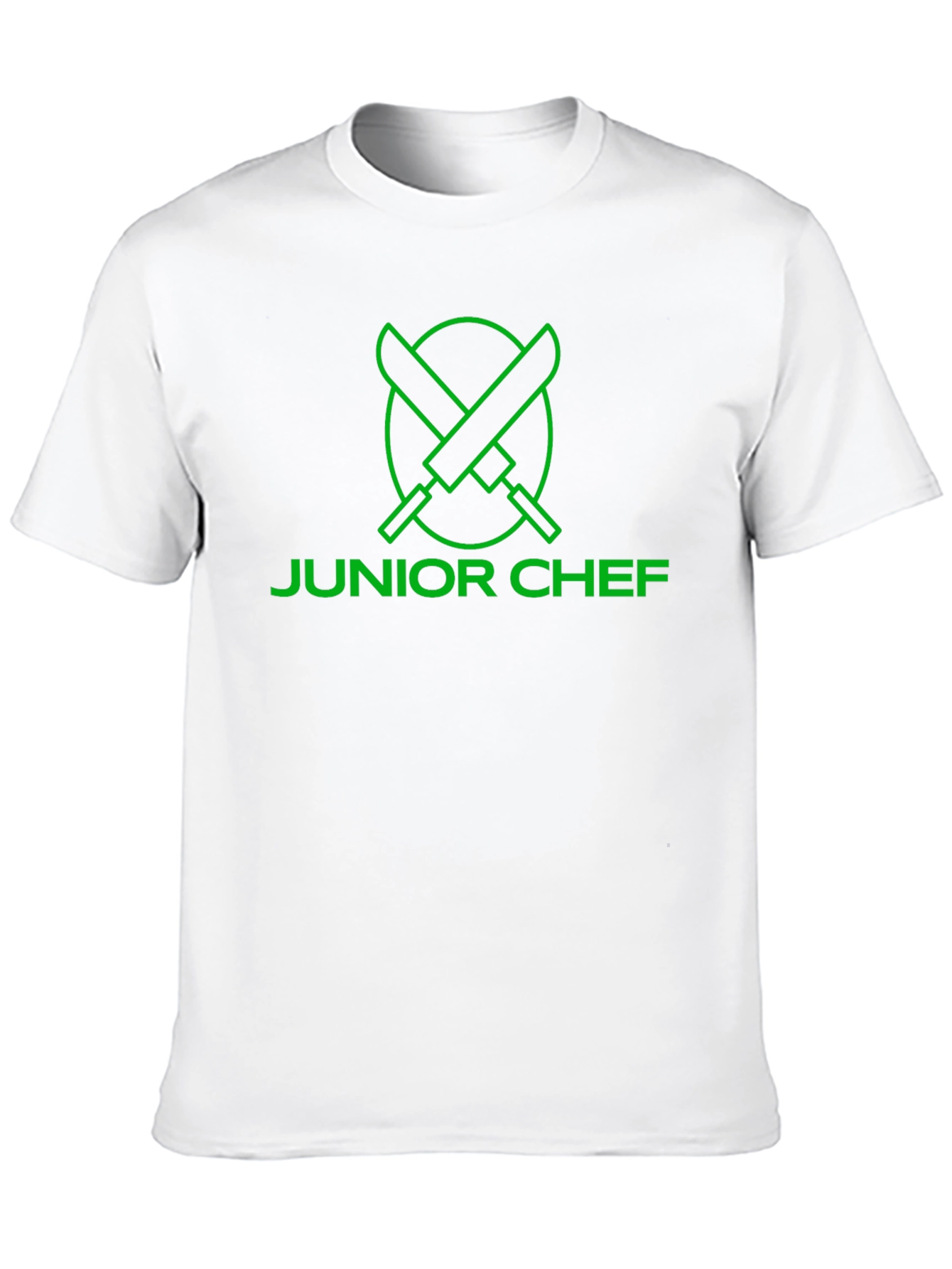 Junior Chef Black T-Shirt - Culinary Apprentice