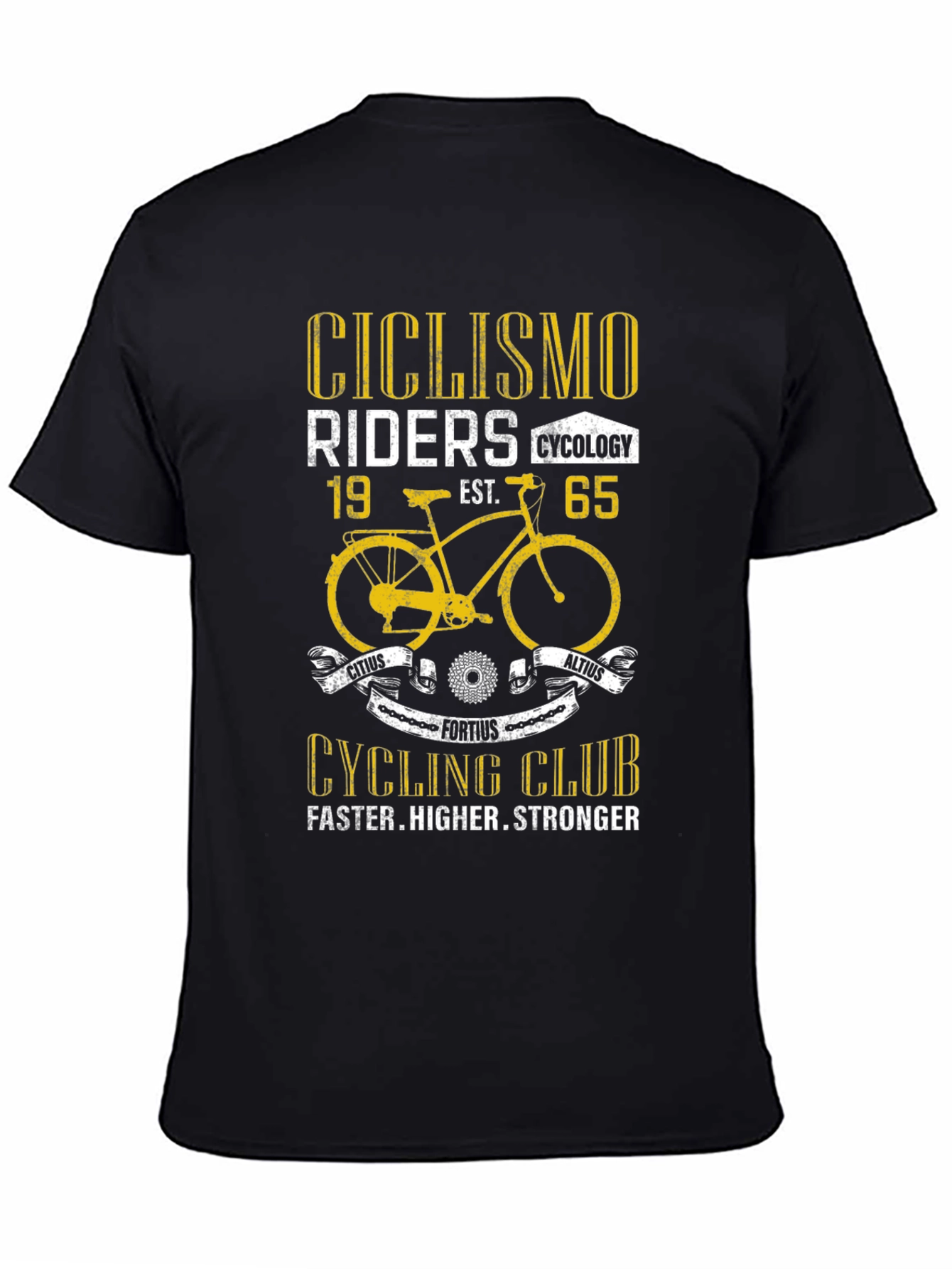 Cicilismo Cycling Club T-Shirt - Faster Higher Stronger