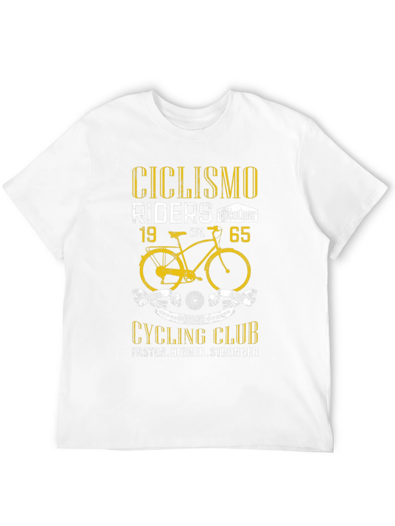 Cicilismo Cycling Club T-Shirt - Faster Higher Stronger