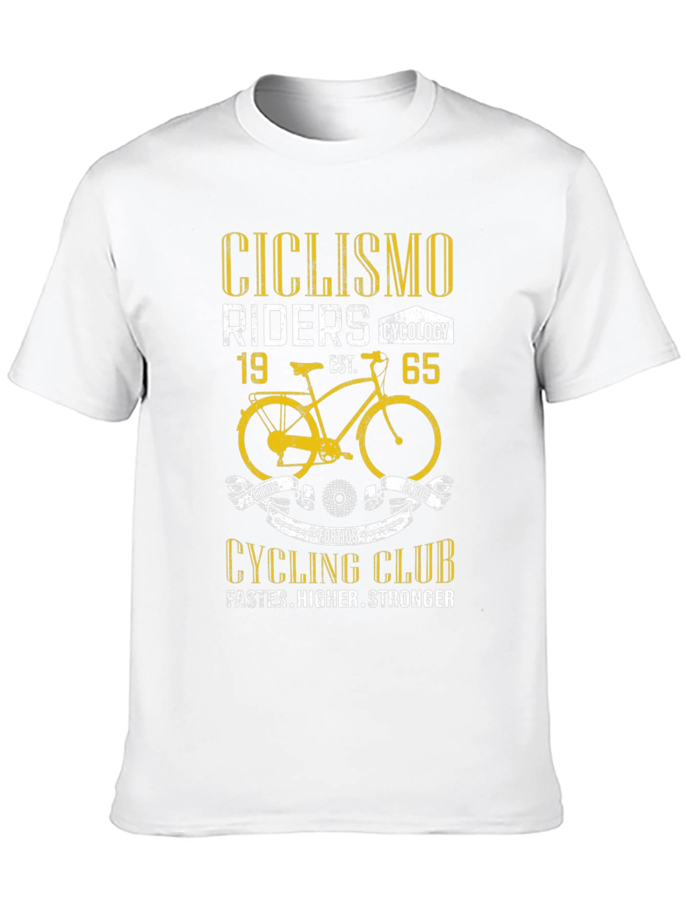 Cicilismo Cycling Club T-Shirt - Faster Higher Stronger