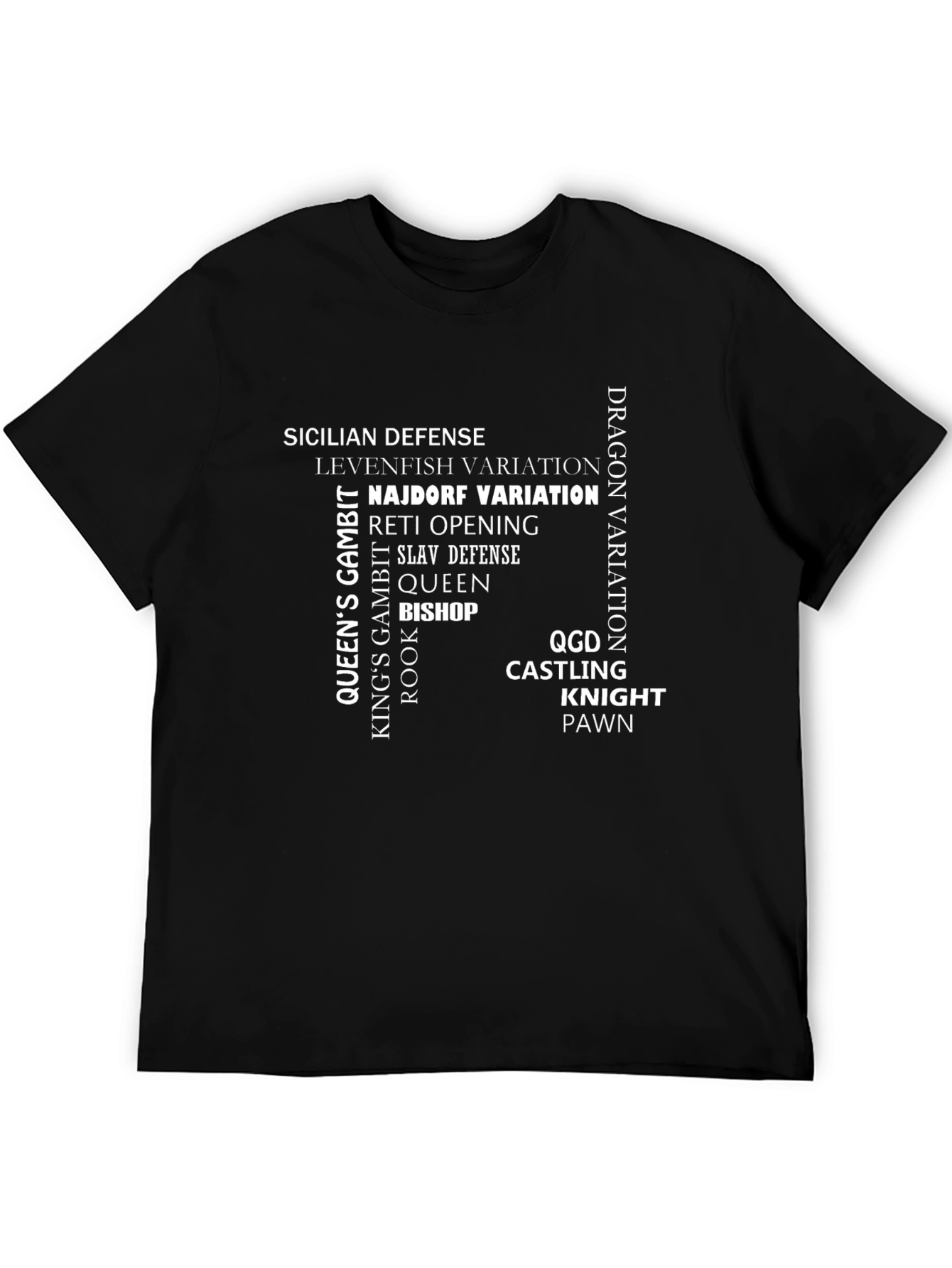 Chess Openings T-Shirt: A Tactical Fashion Statement