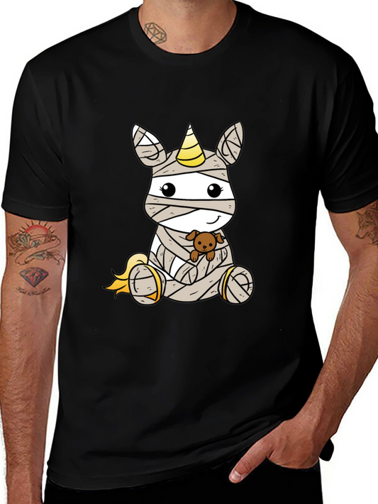 Mummy Unicorn T-Shirt - Cute Halloween Tee