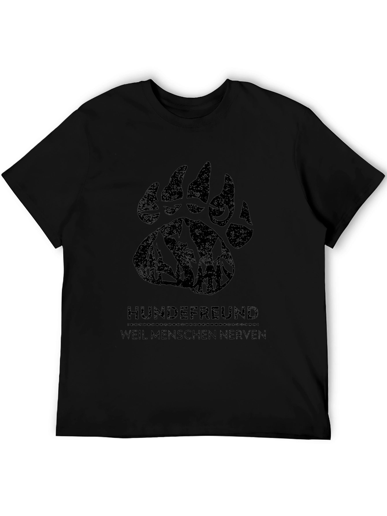 Hundefreund T-Shirt - Weil Menschen Nerven Design