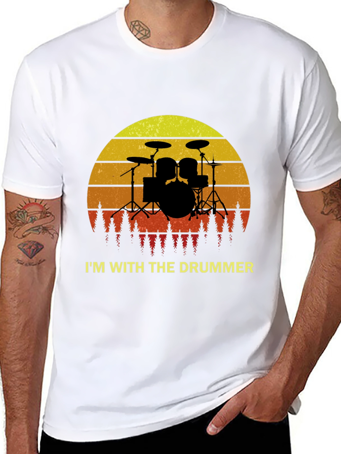 Im With The Drummer T-Shirt