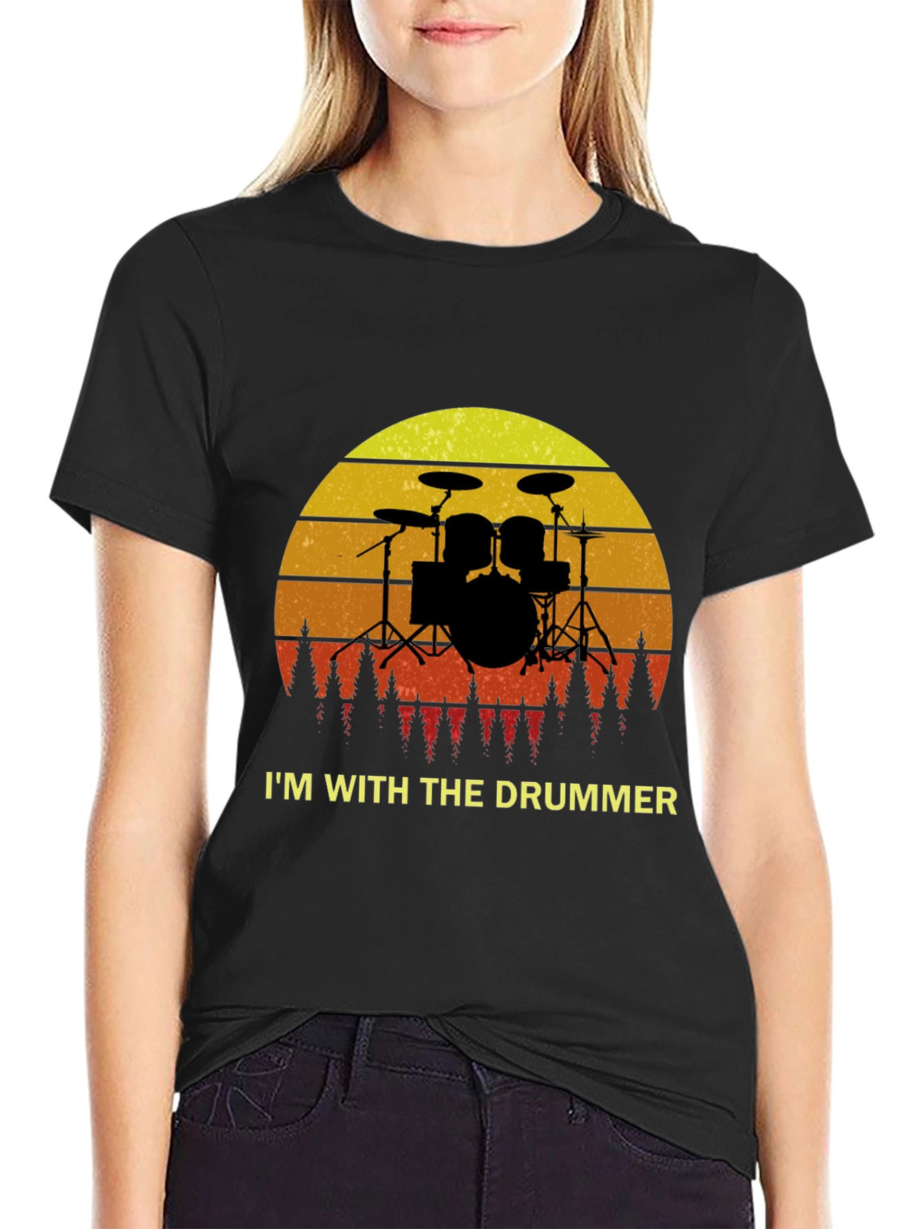 Im With The Drummer T-Shirt