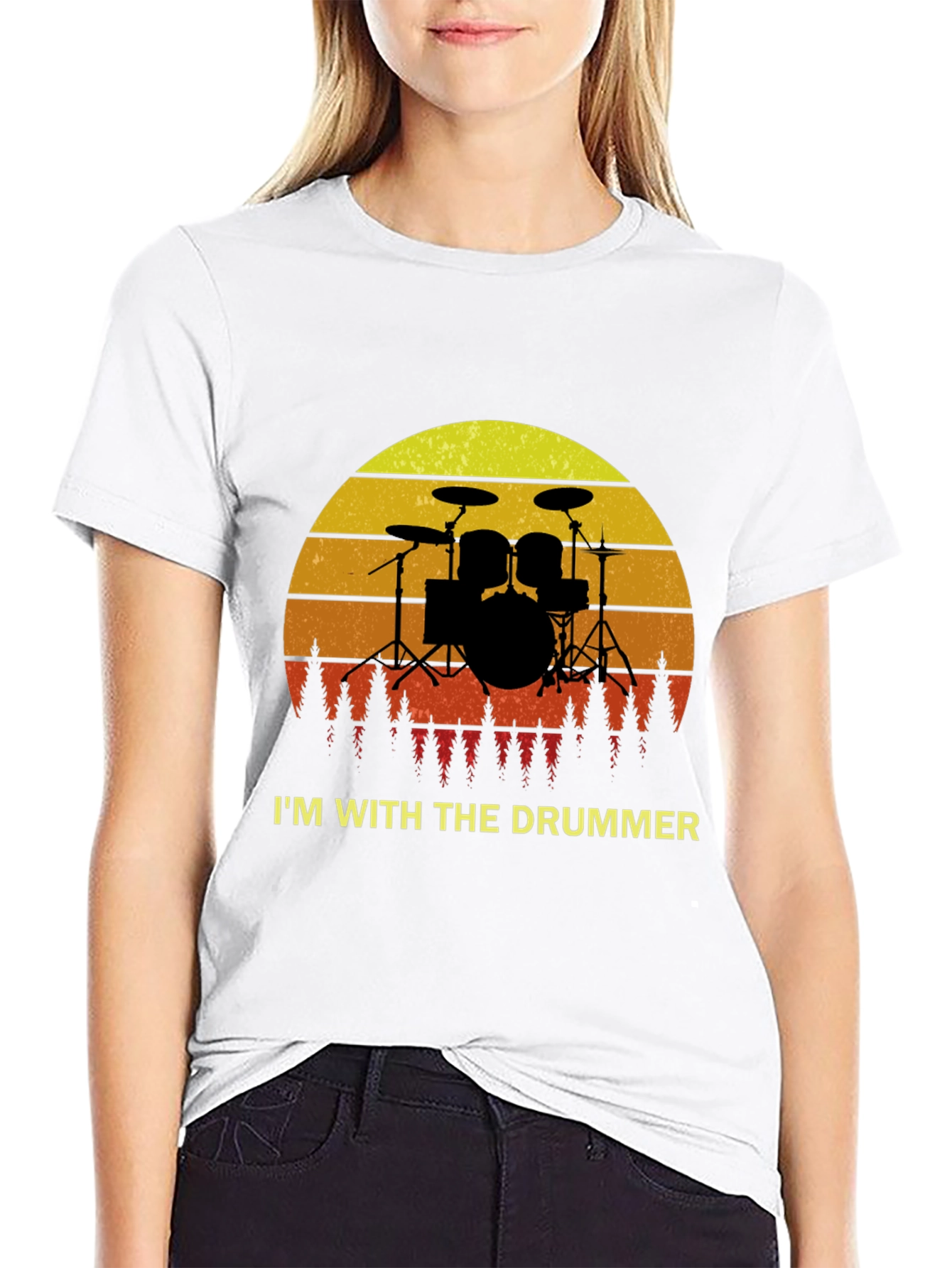 Im With The Drummer T-Shirt