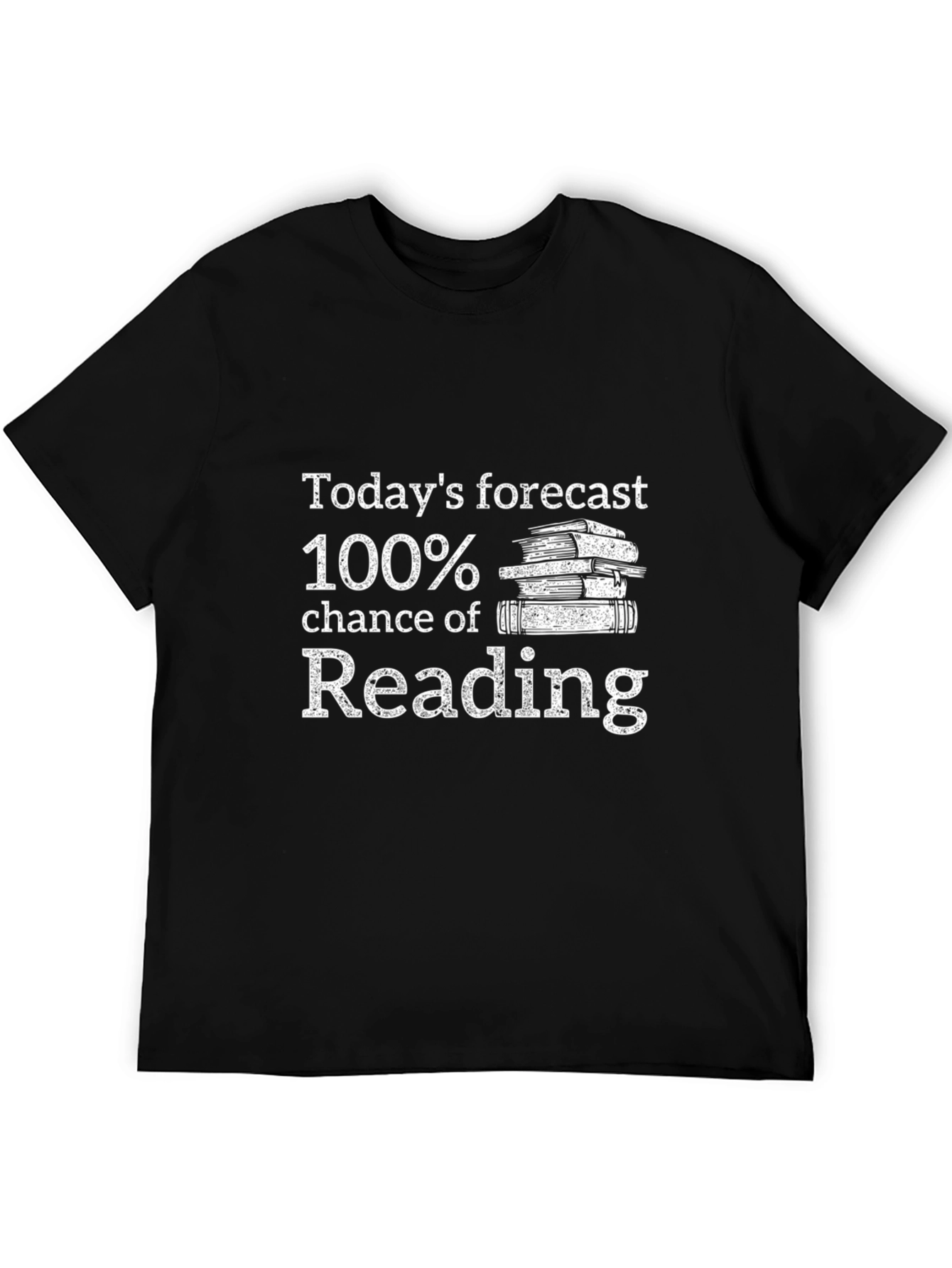 Readers Forecast Black Graphic Tee