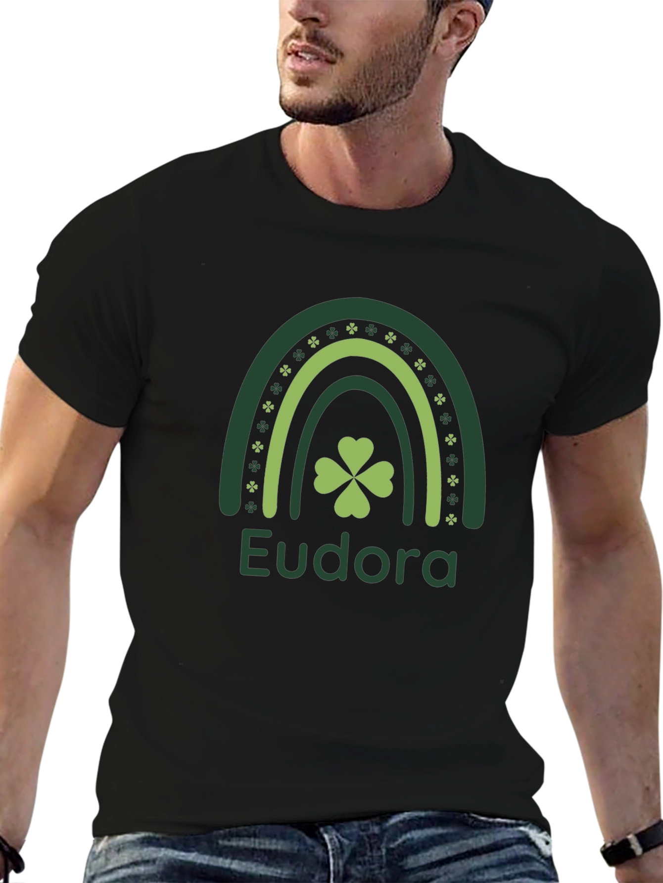 Eudora St. Patricks Day Rainbow T-Shirt