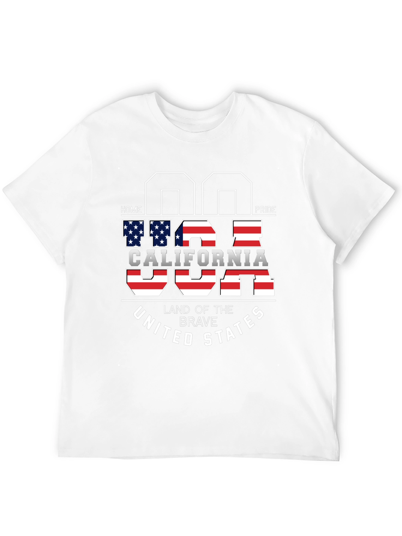 USA California Home Pride T-Shirt