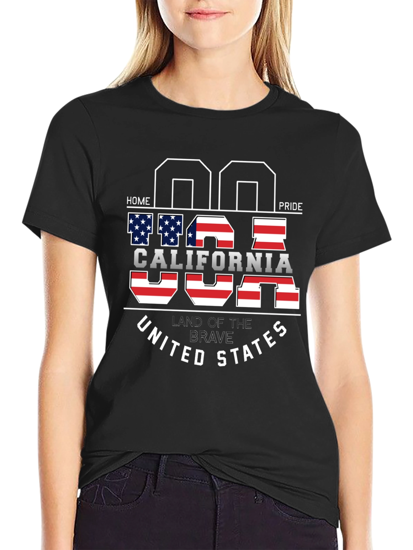 USA California Home Pride T-Shirt