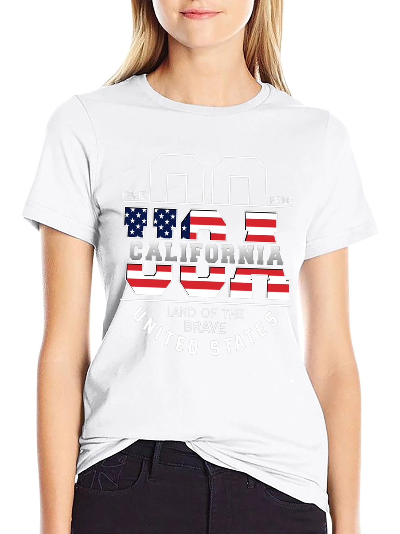 USA California Home Pride T-Shirt