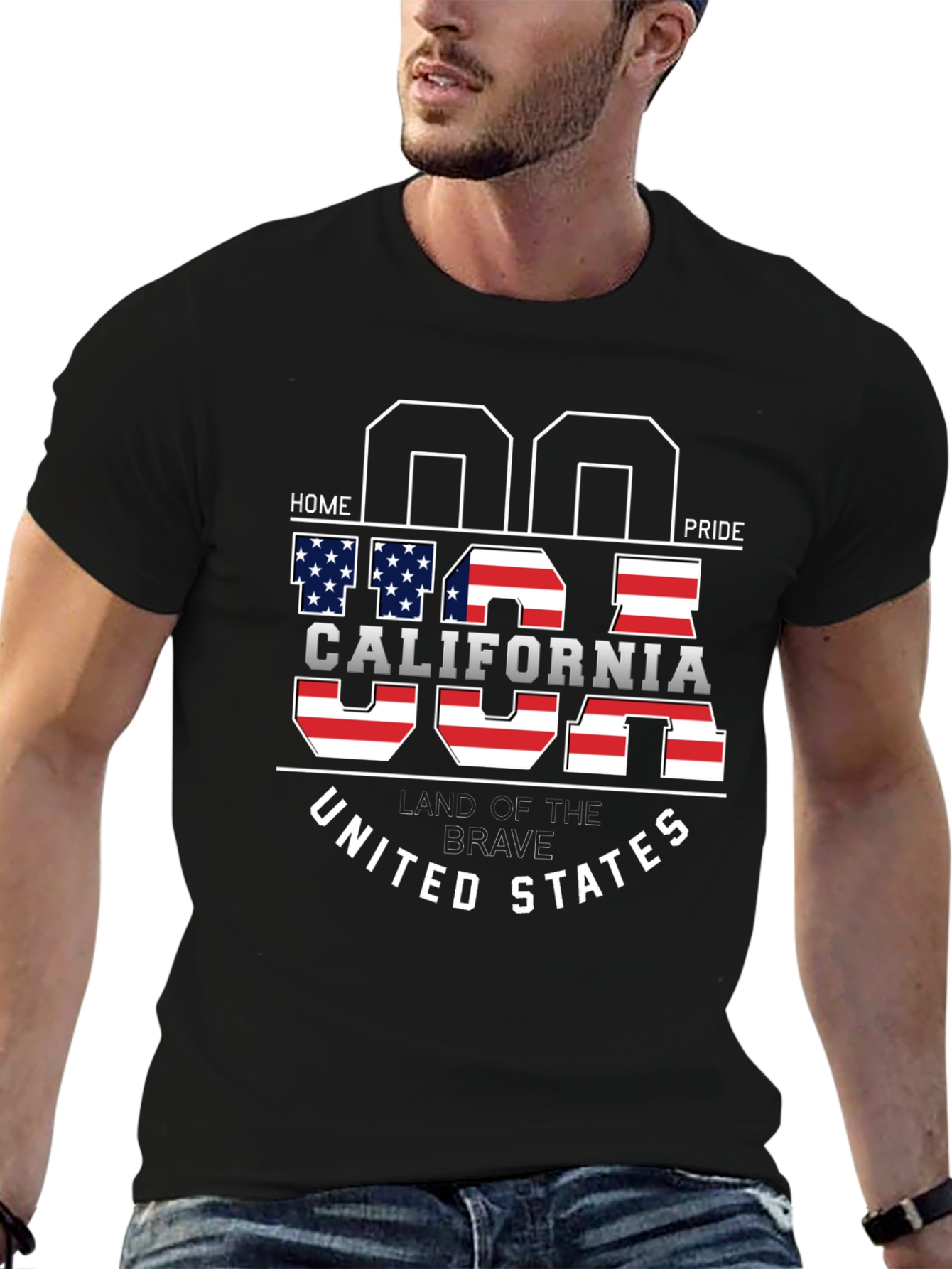 USA California Home Pride T-Shirt