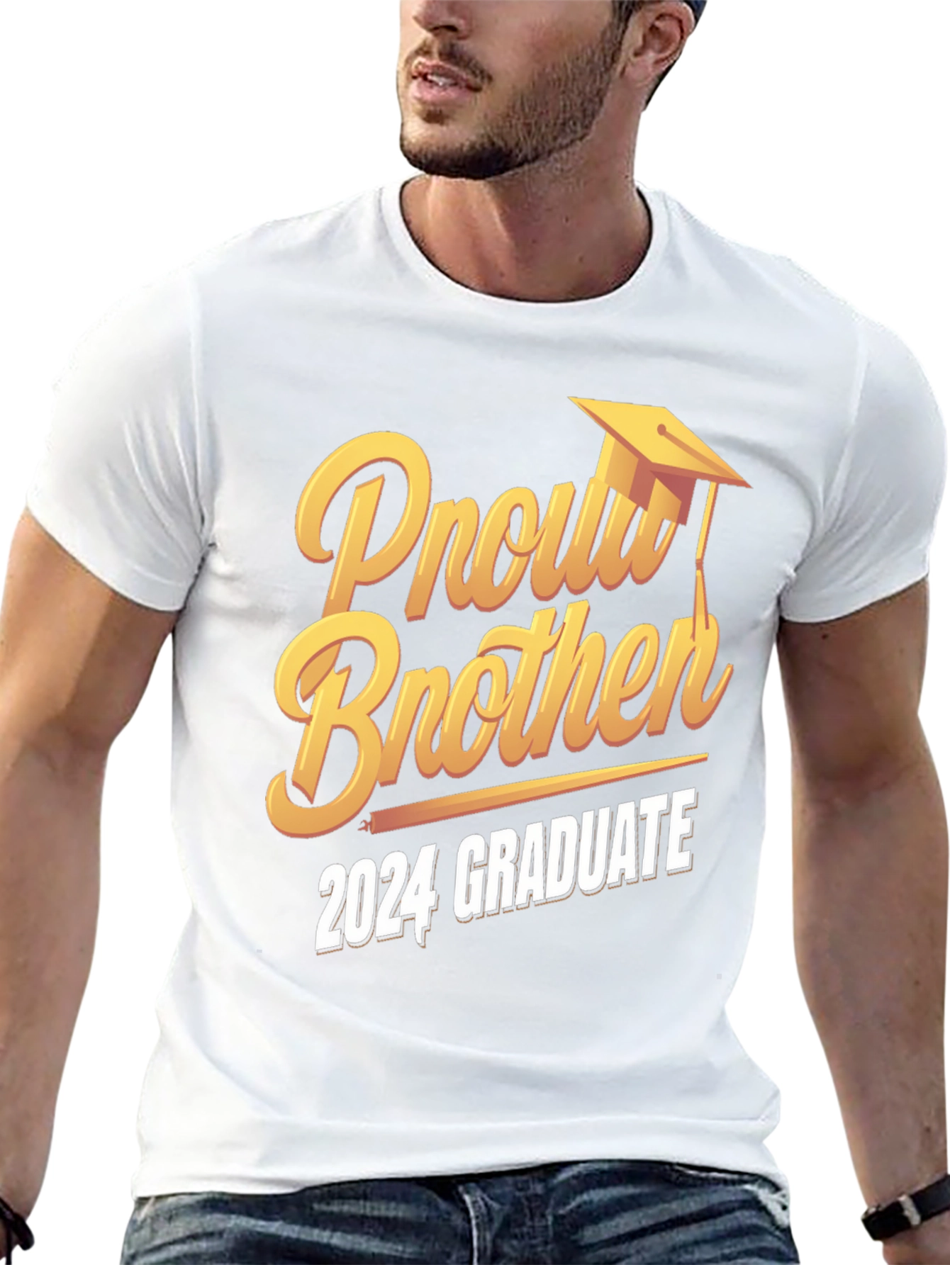 Proud Brother 2024 Graduate T-Shirt