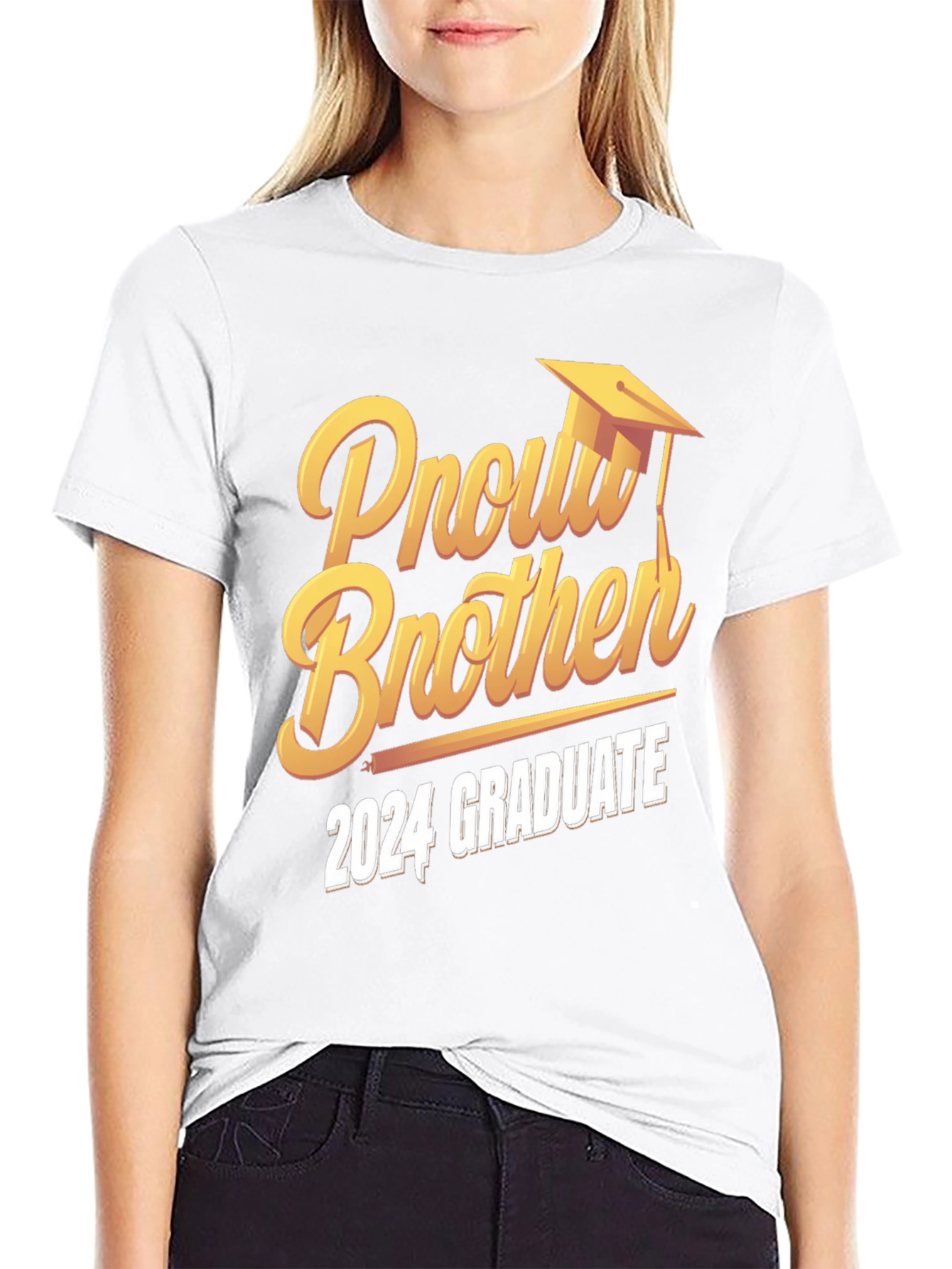 Proud Brother 2024 Graduate T-Shirt