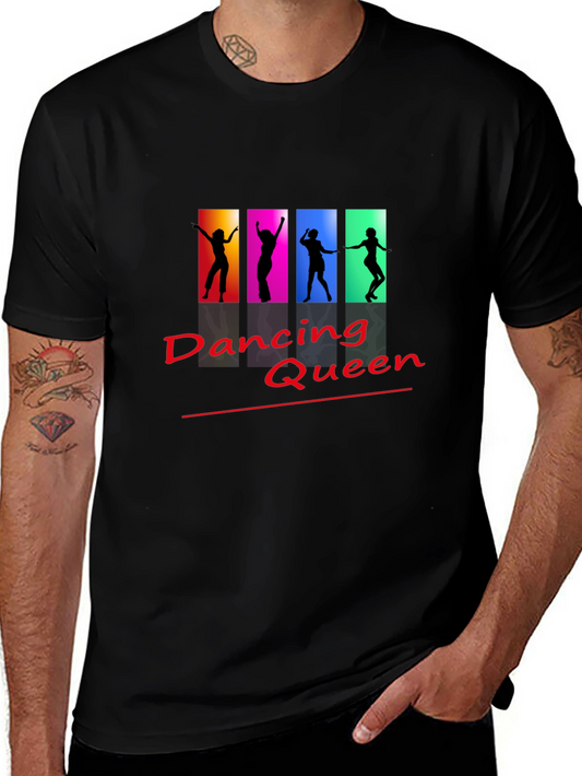 Dancing Queen Black T-Shirt