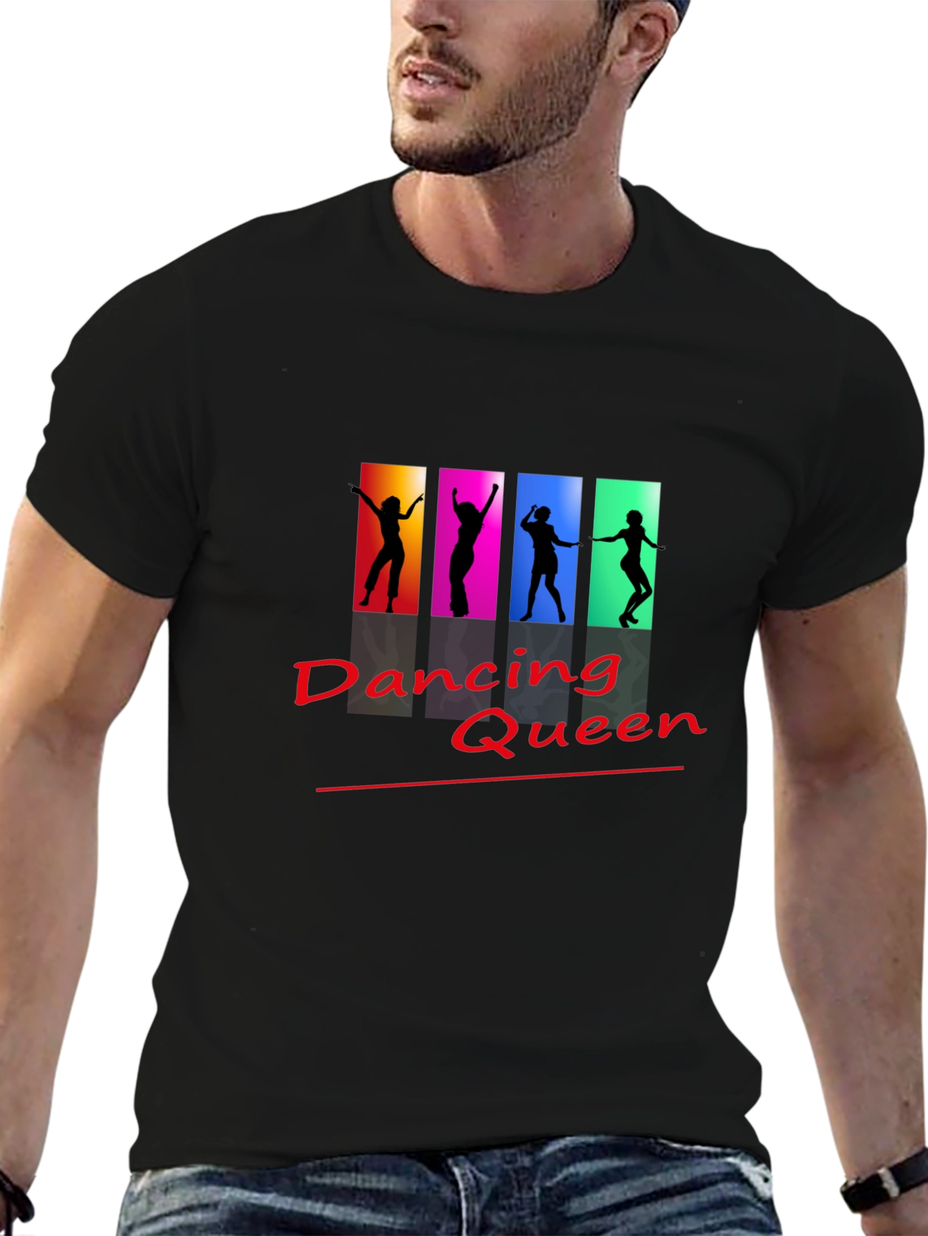 Dancing Queen Black T-Shirt