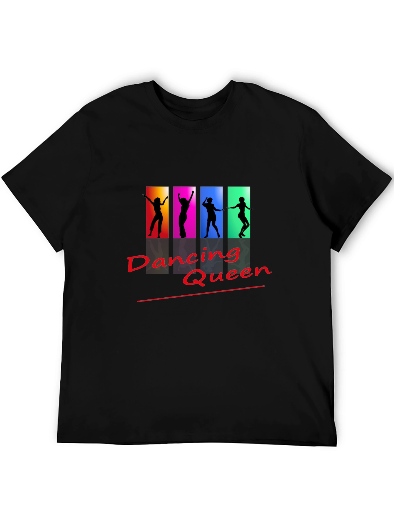 Dancing Queen Black T-Shirt