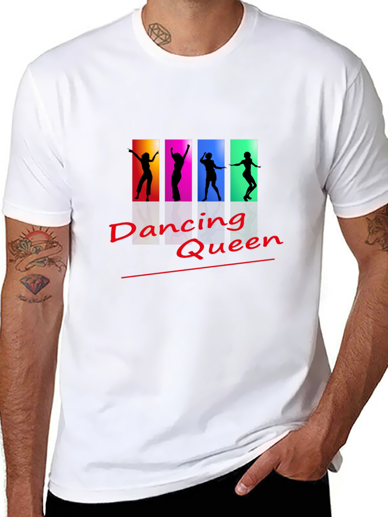 Dancing Queen Black T-Shirt