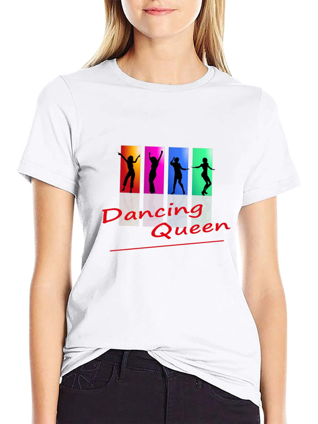 Dancing Queen Black T-Shirt