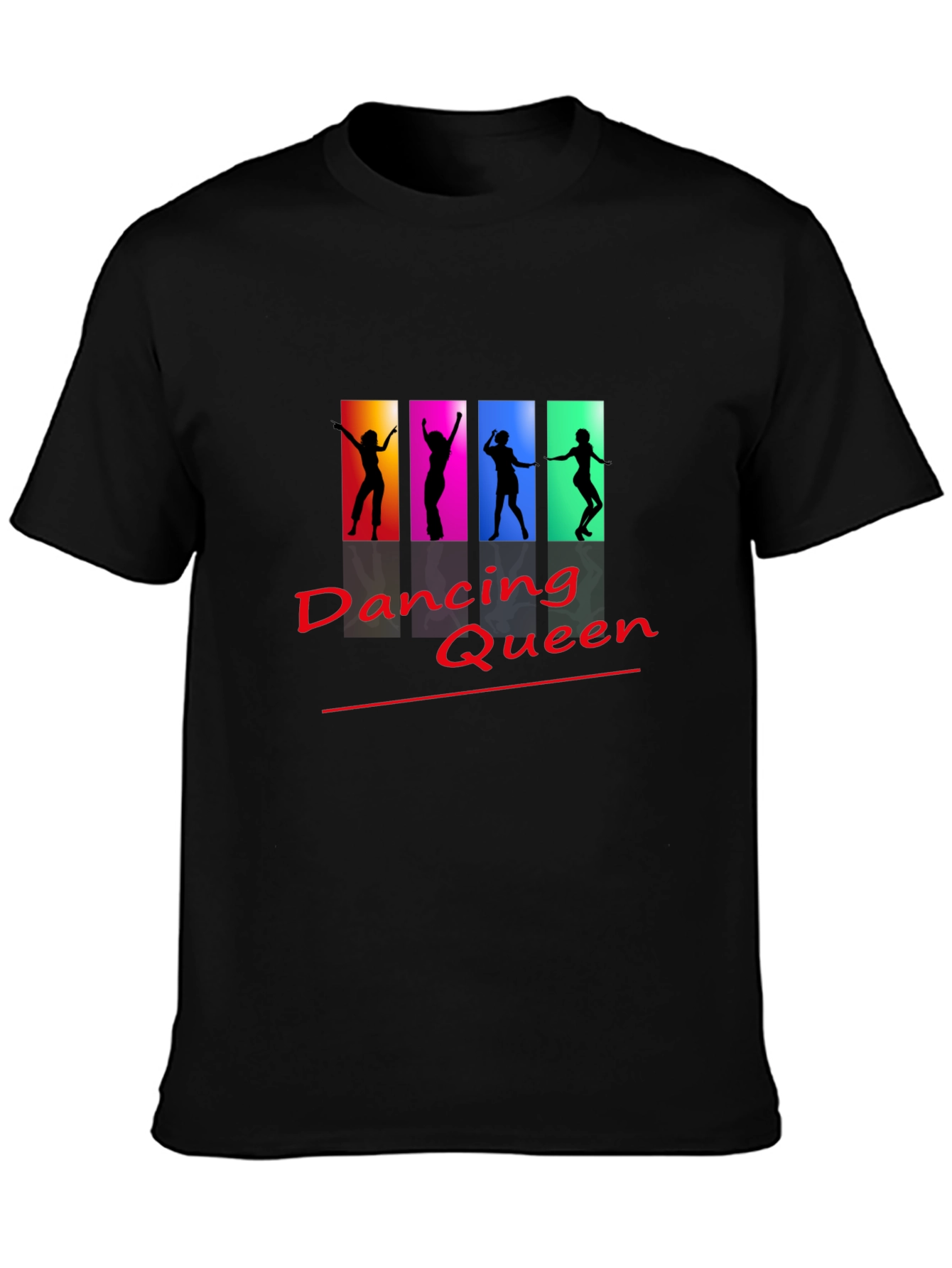 Dancing Queen Black T-Shirt