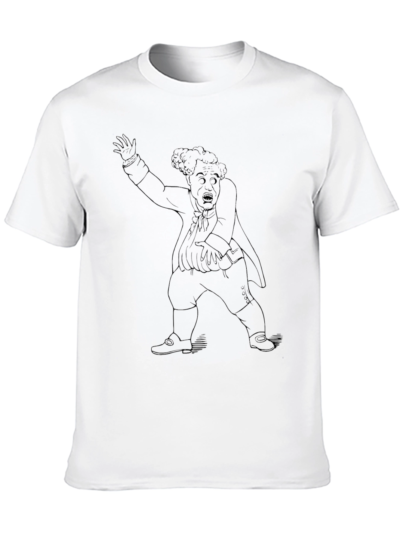 Spooky Gentleman T-Shirt - Black