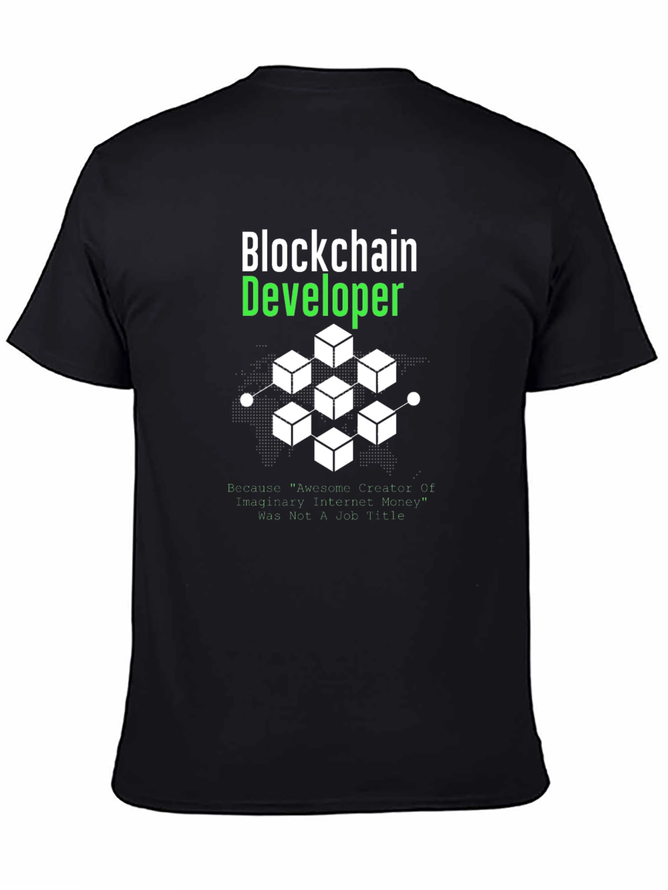 Blockchain Developer Graphic T-Shirt