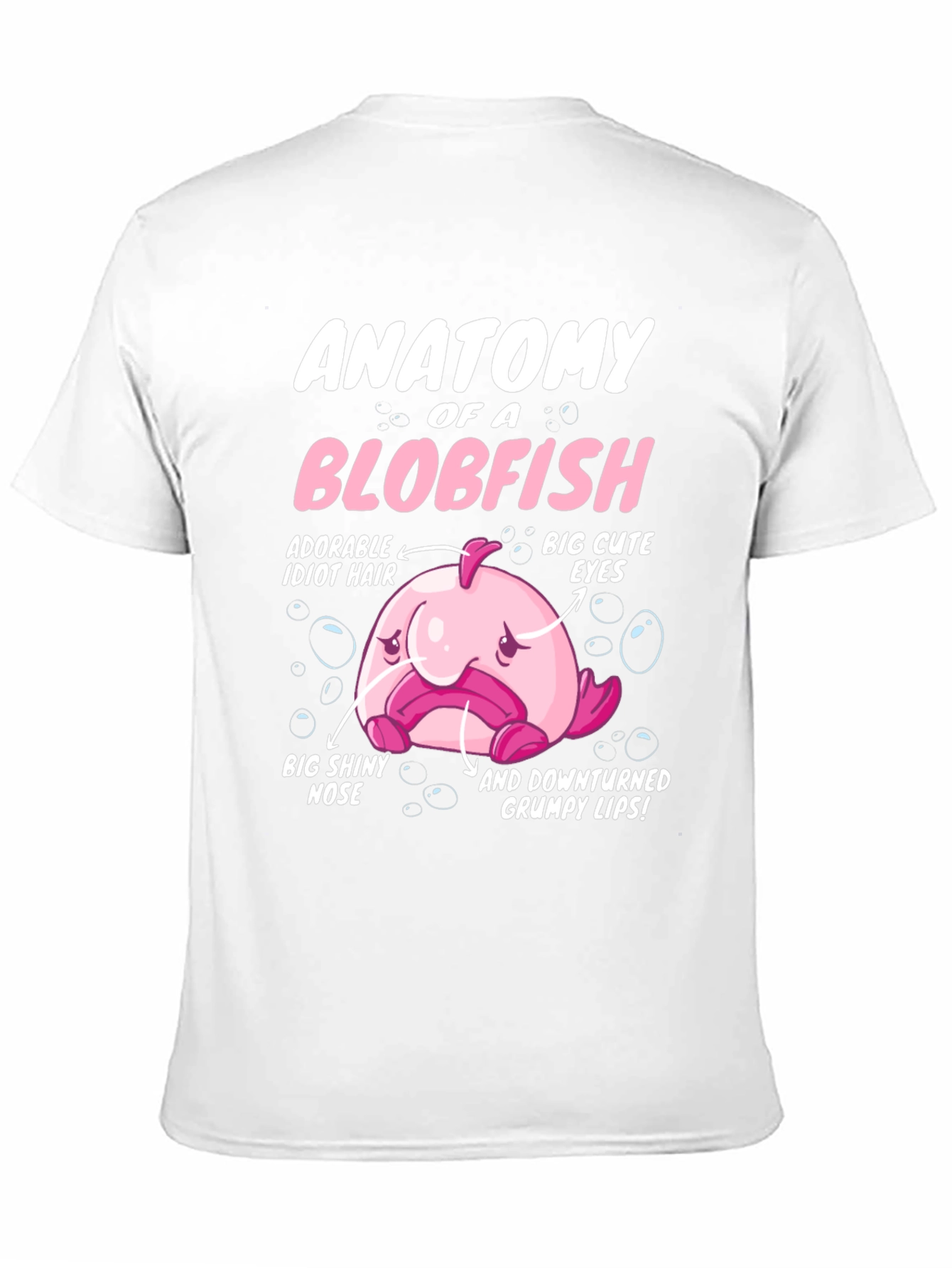 Anatomy of a Blobfish Graphic T-Shirt