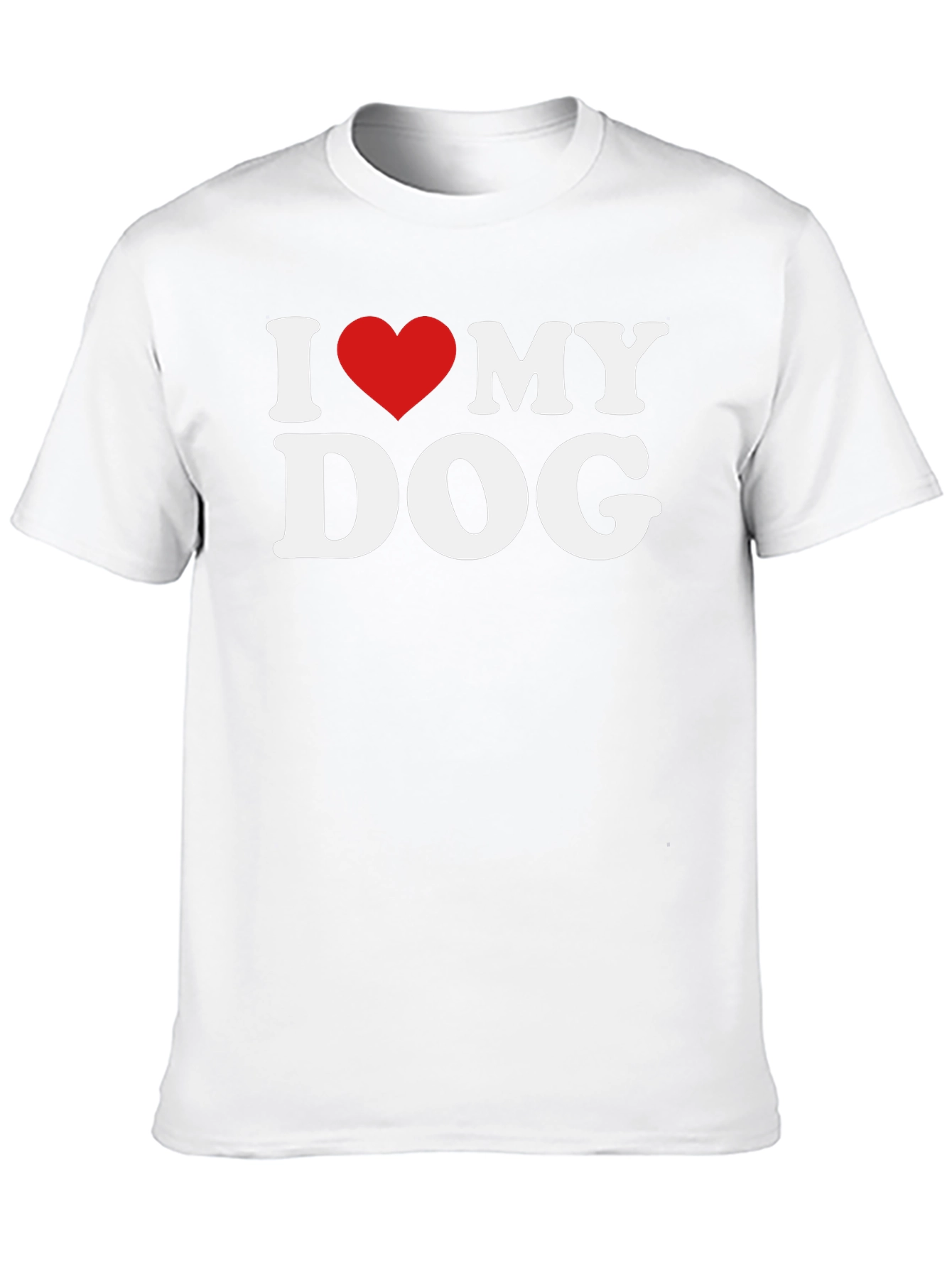 I Love My Dog Graphic T-Shirt