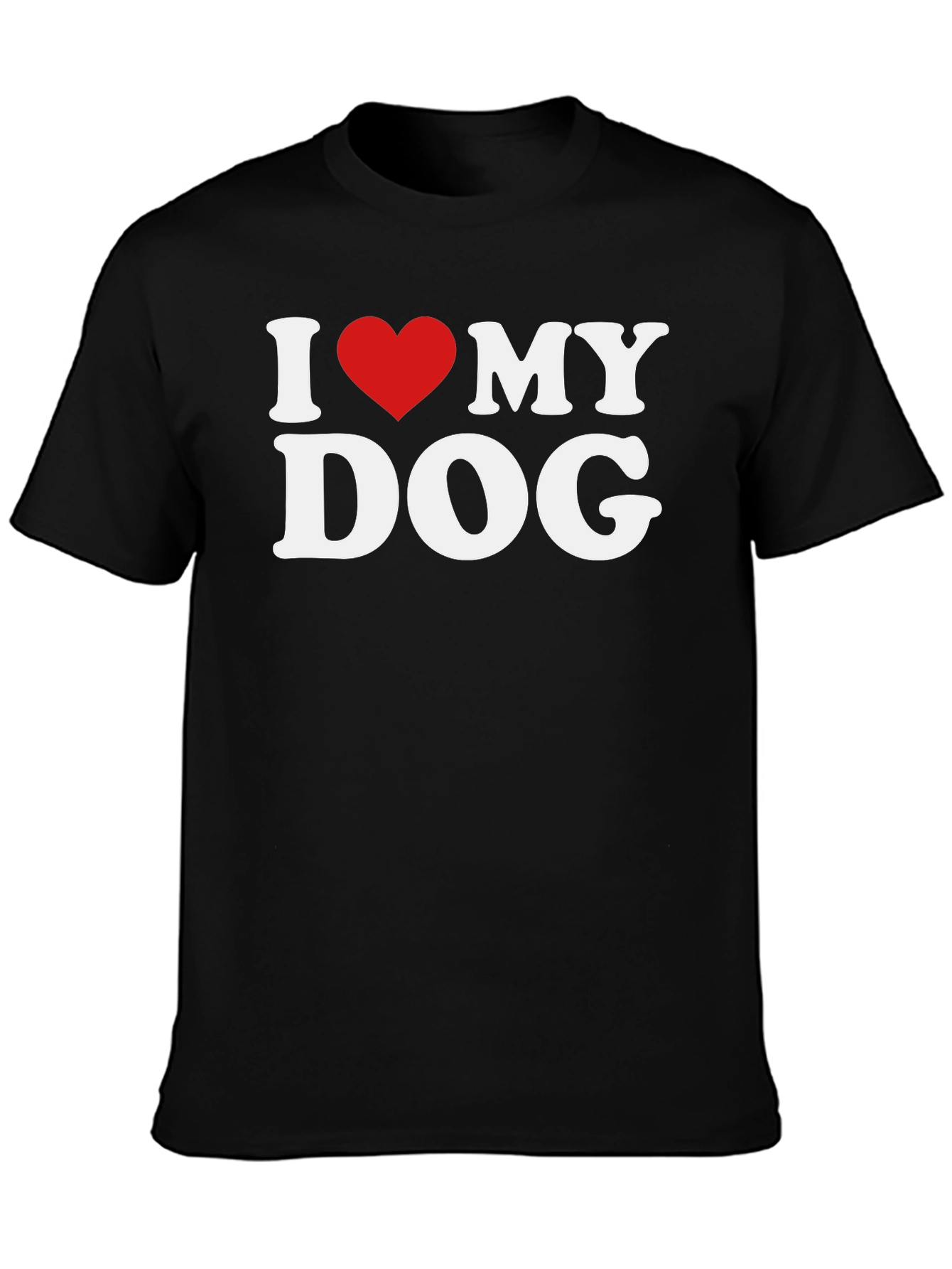 I Love My Dog Graphic T-Shirt
