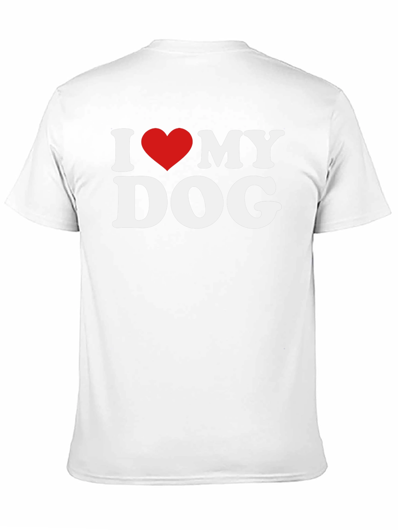 I Love My Dog Graphic T-Shirt