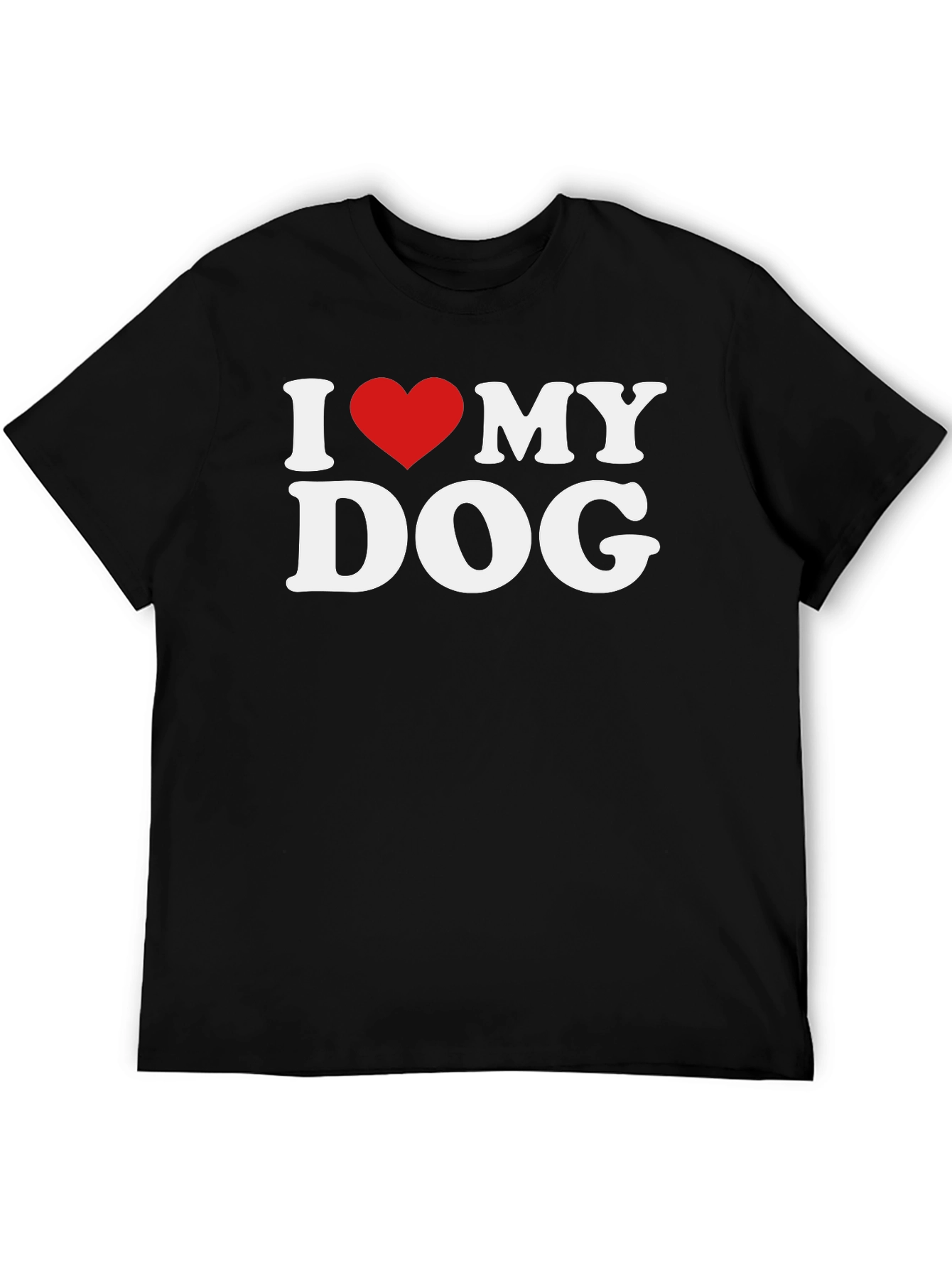 I Love My Dog Graphic T-Shirt