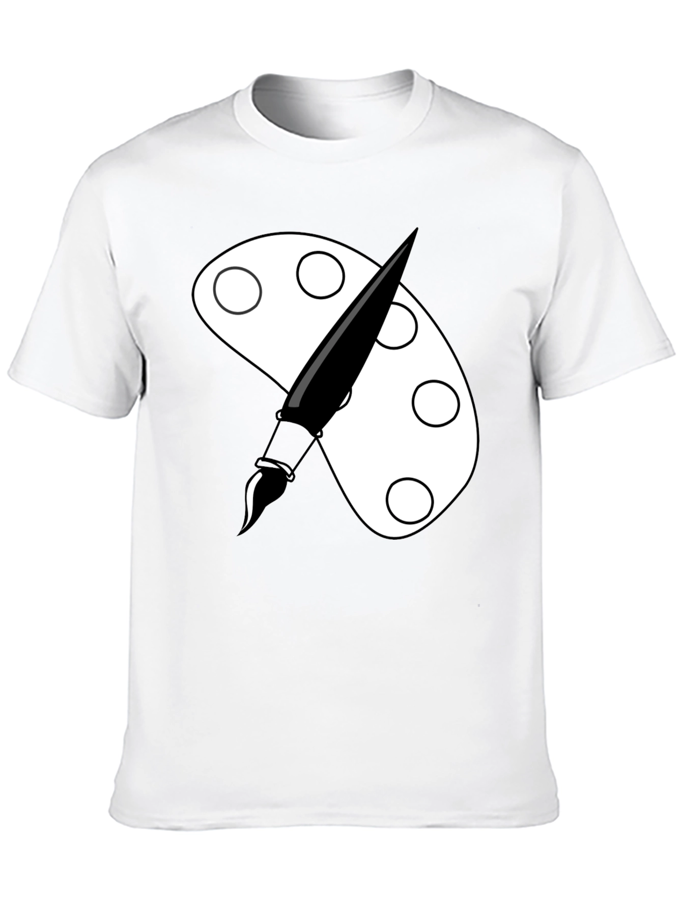 Artist Palette T-Shirt - Creative & Stylish