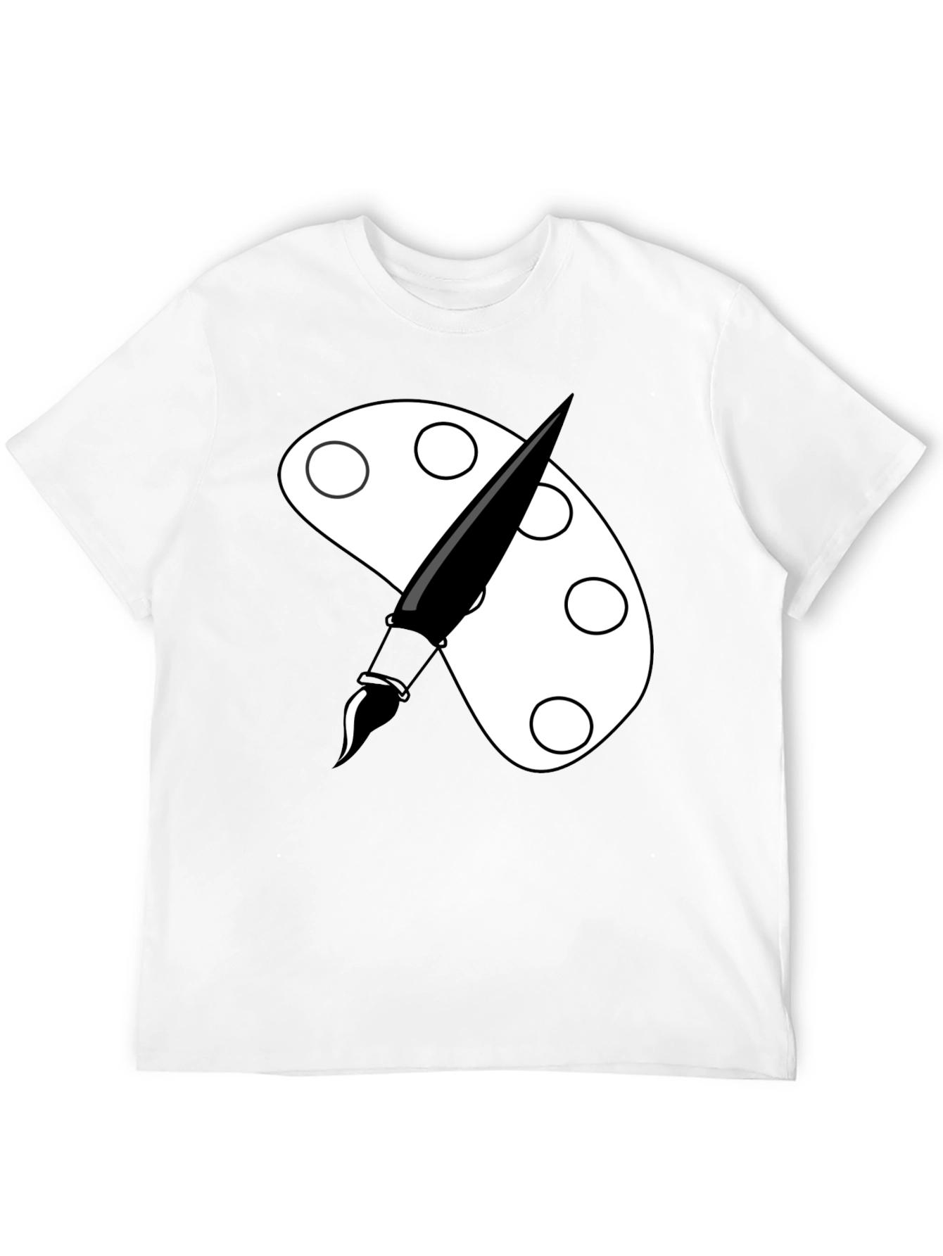 Artist Palette T-Shirt - Creative & Stylish