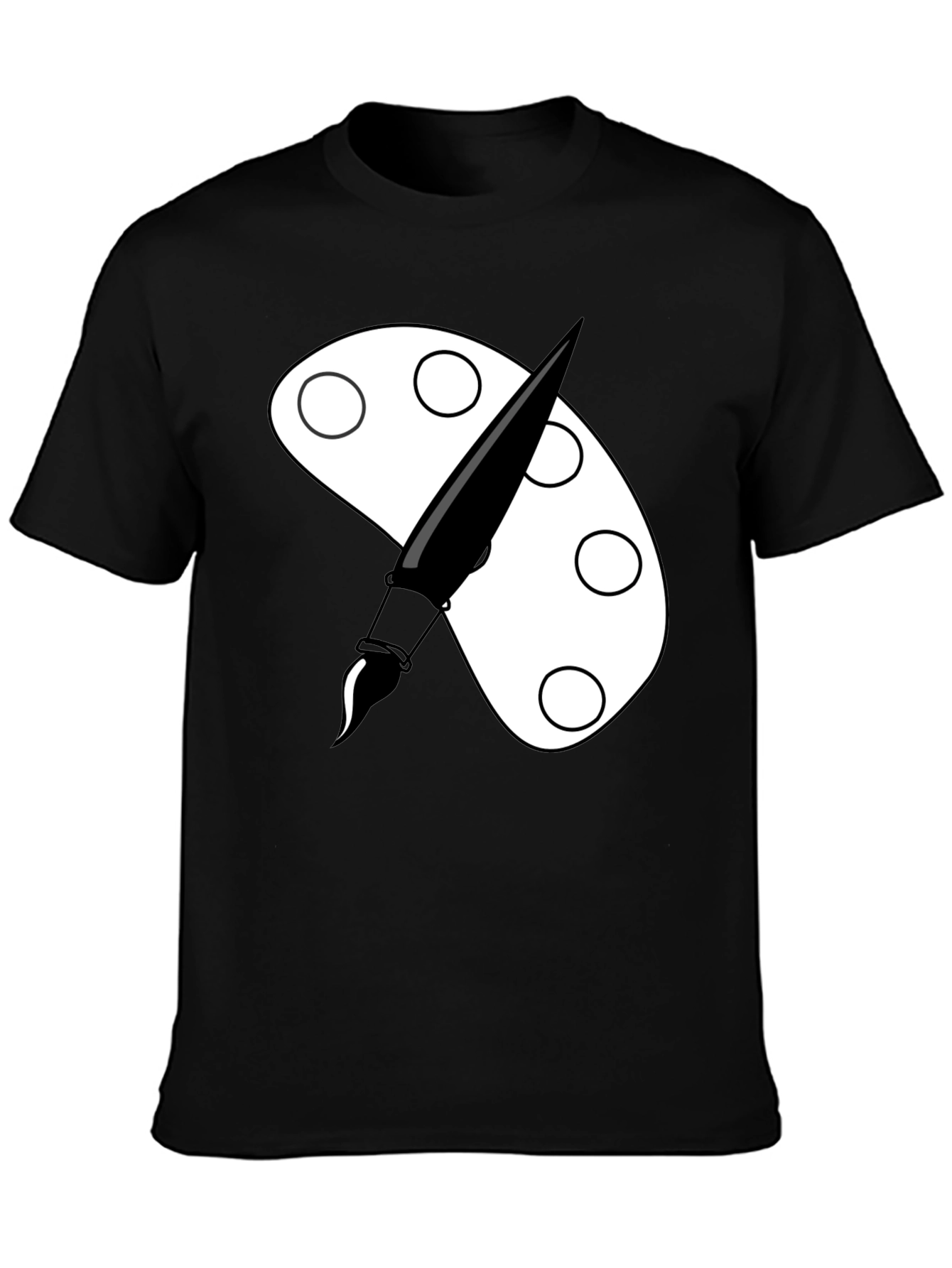 Artist Palette T-Shirt - Creative & Stylish