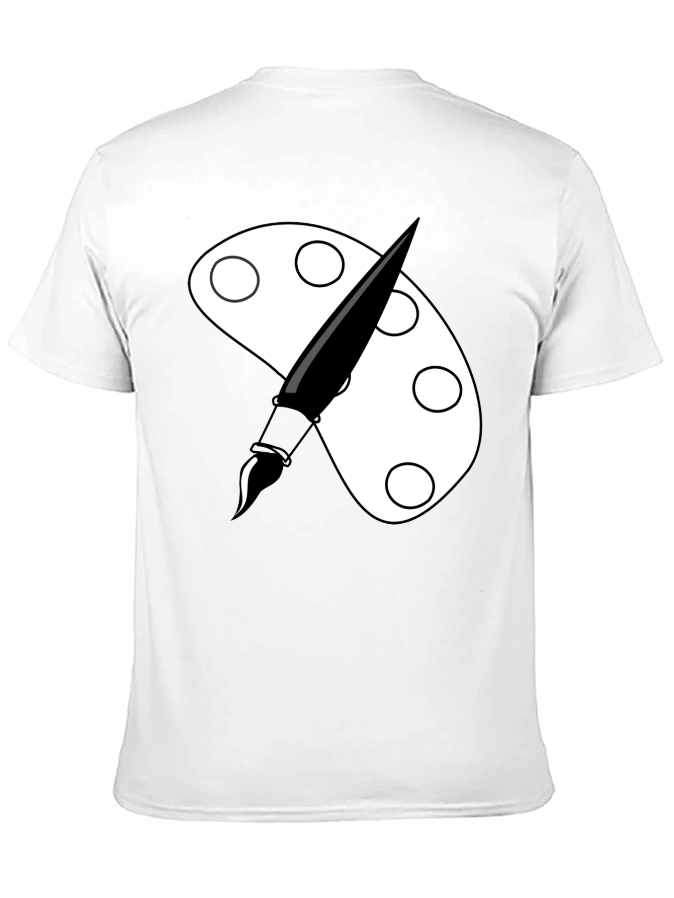 Artist Palette T-Shirt - Creative & Stylish