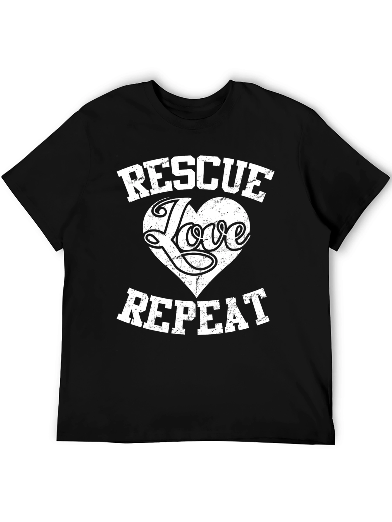 Rescue Love Repeat Graphic T-Shirt