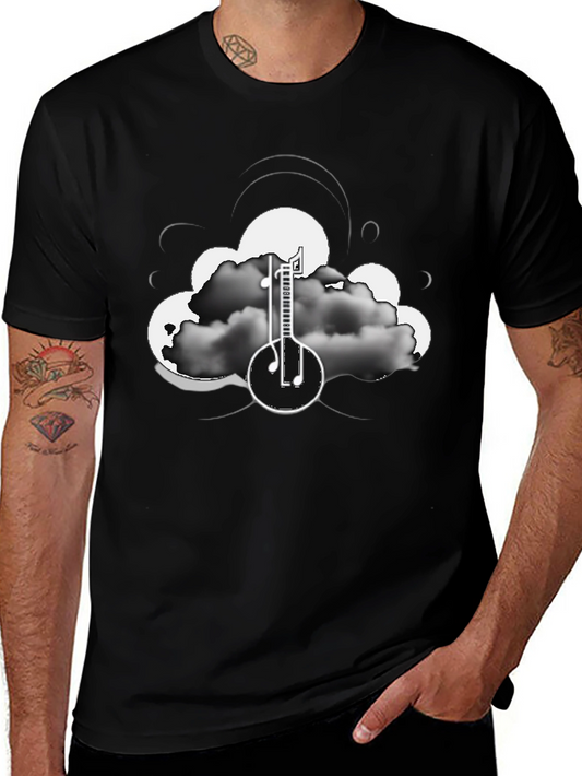 Cloud Banjo T-Shirt - Black