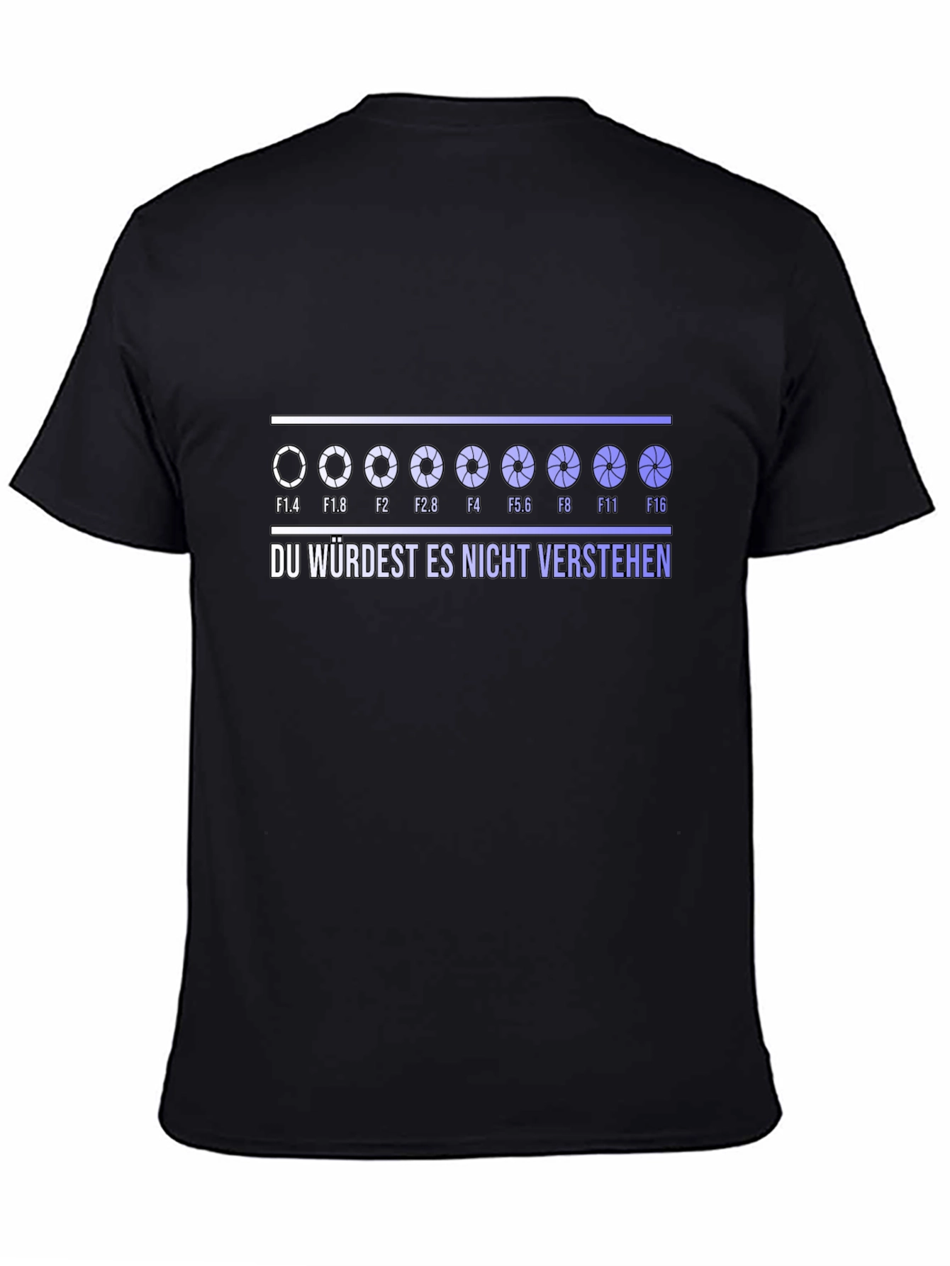 Aperture Humor Graphic T-Shirt
