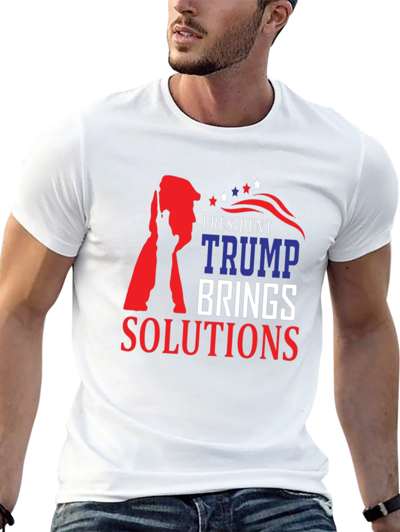 President Trump Brings Solutions T-Shirt