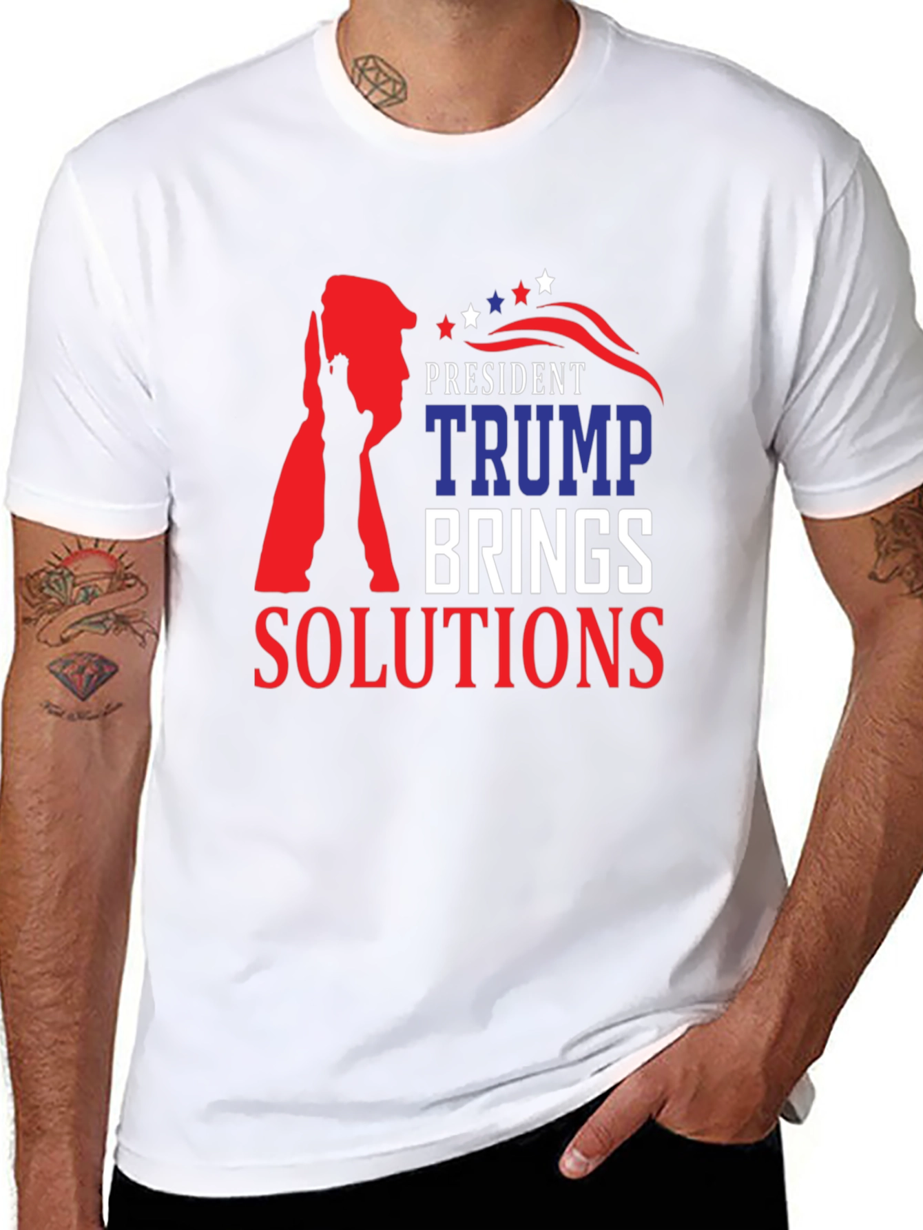 President Trump Brings Solutions T-Shirt