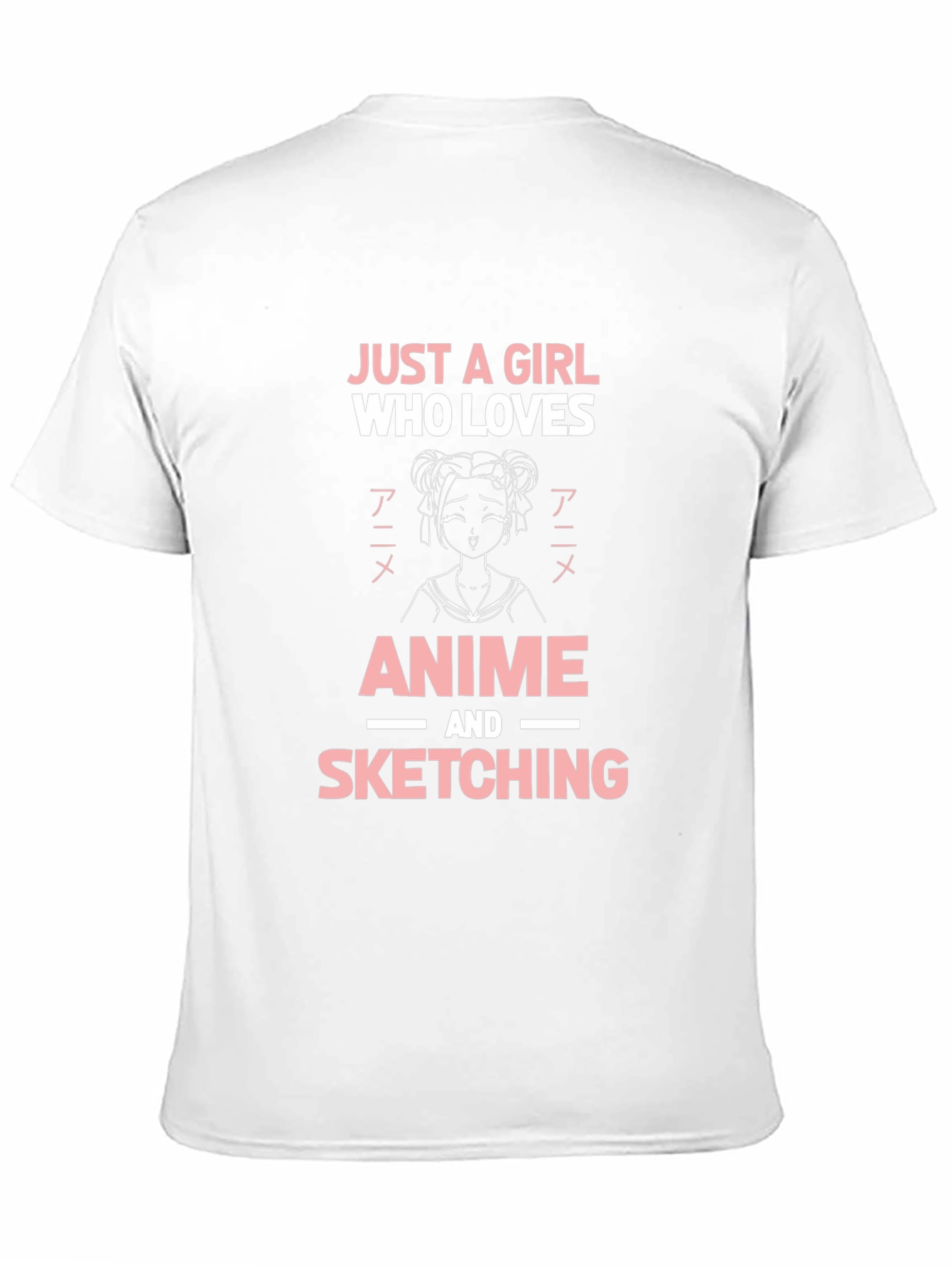 Anime & Sketching Girls Graphic Tee